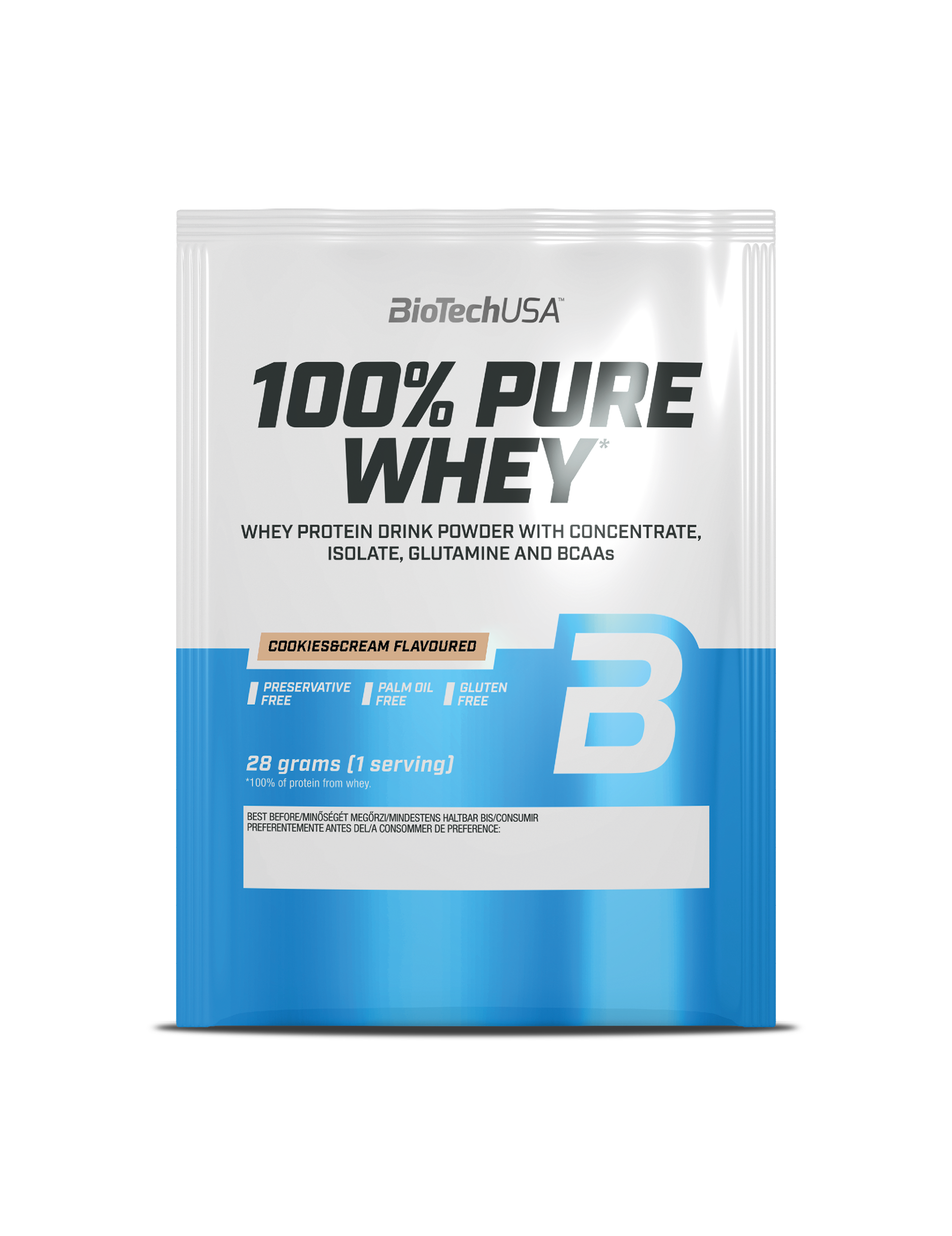 100% Pure Whey Protein (28g)