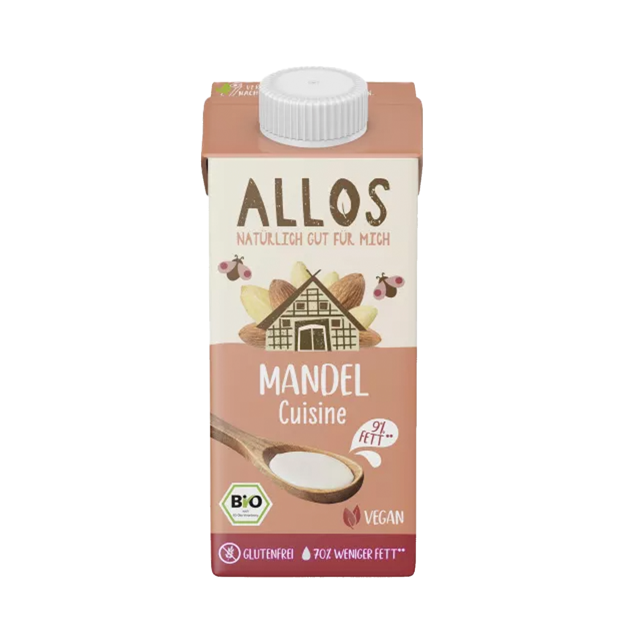 Allos Økologisk Mandel cuisine 9% (200 ml)