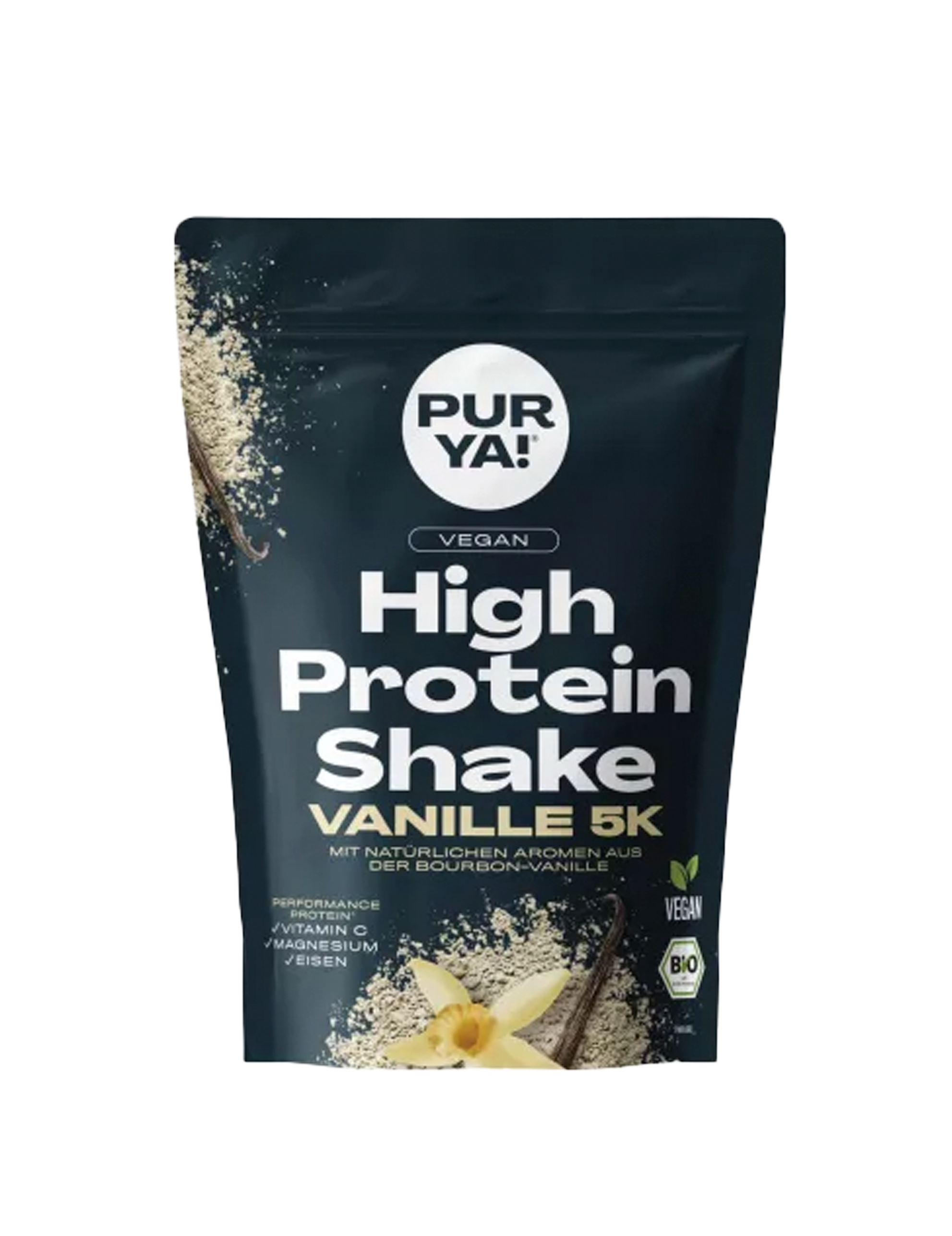 Proteinshake Vanilje 5K – plantebaseret proteinpulver