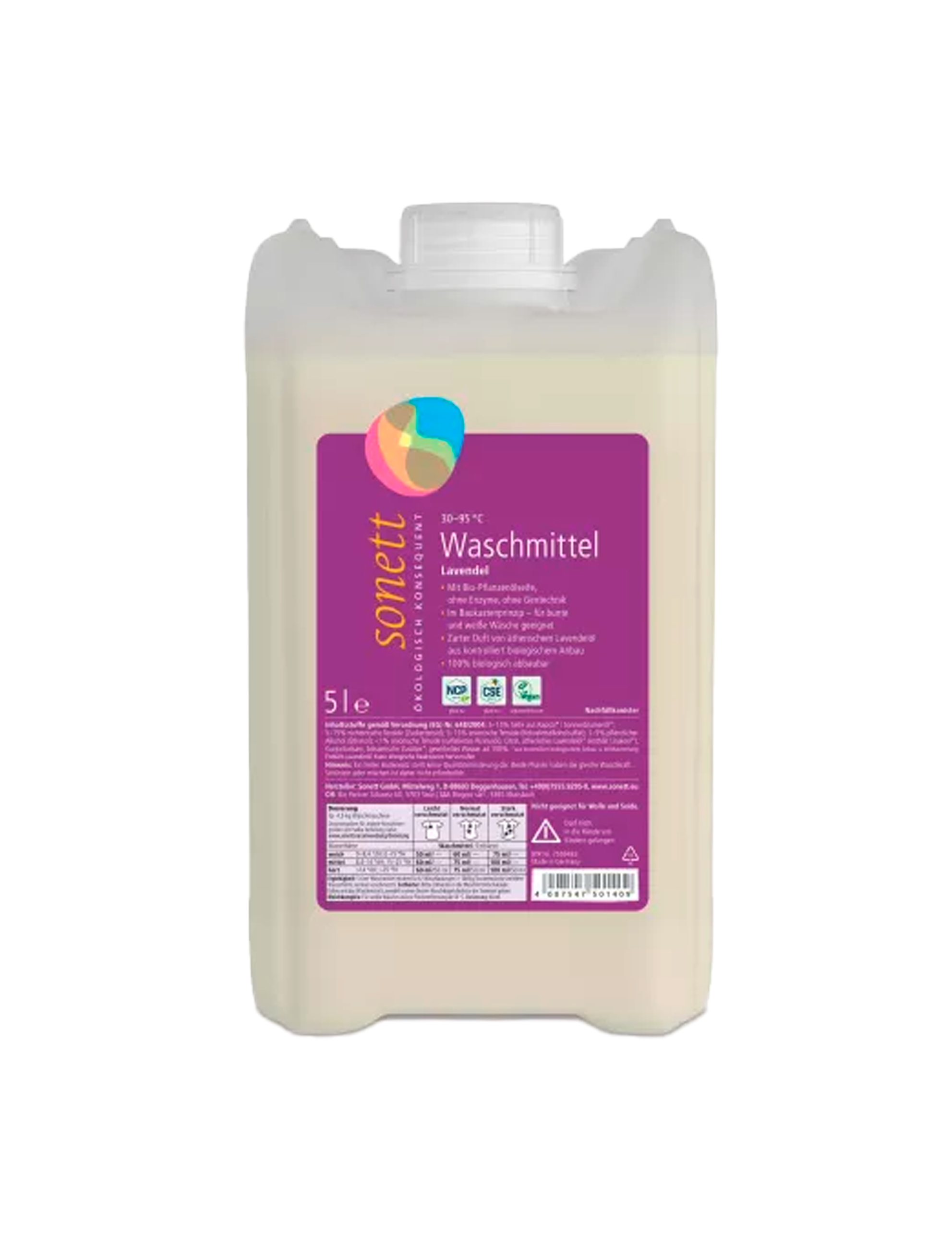 Økologisk Flydende Vaskemiddel med Lavendel (5L)
