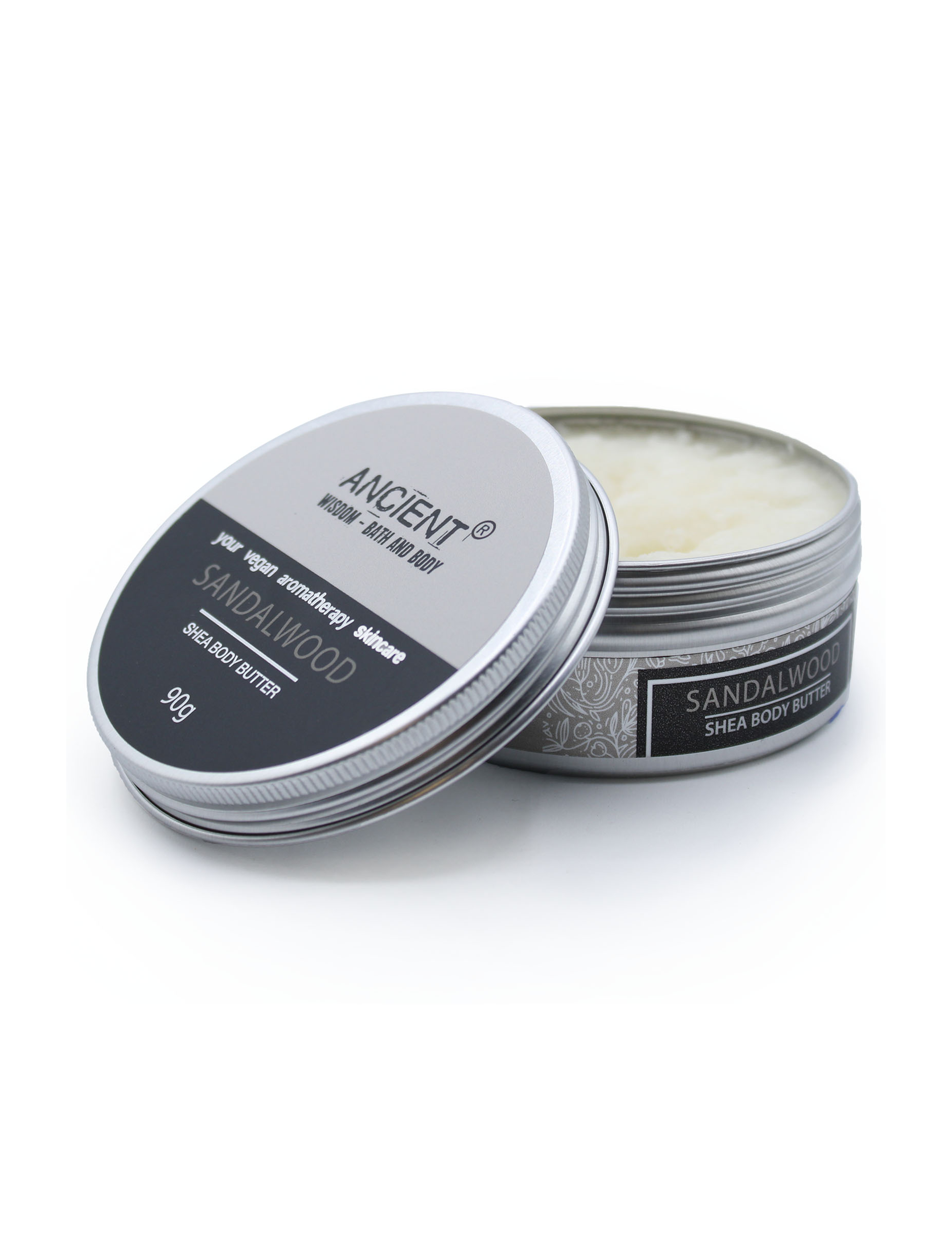 Shea Body Butter - Sandeltræ (90g)