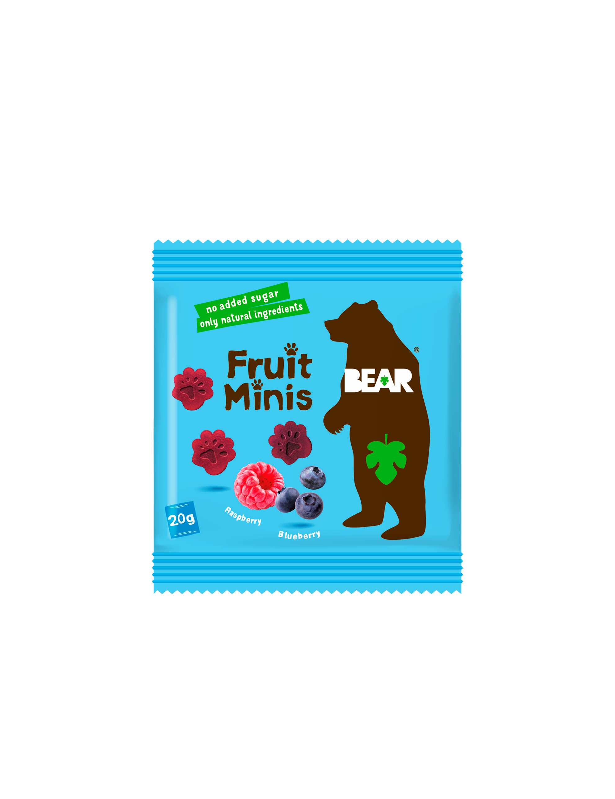 Fruit minis hindbær og blåbær