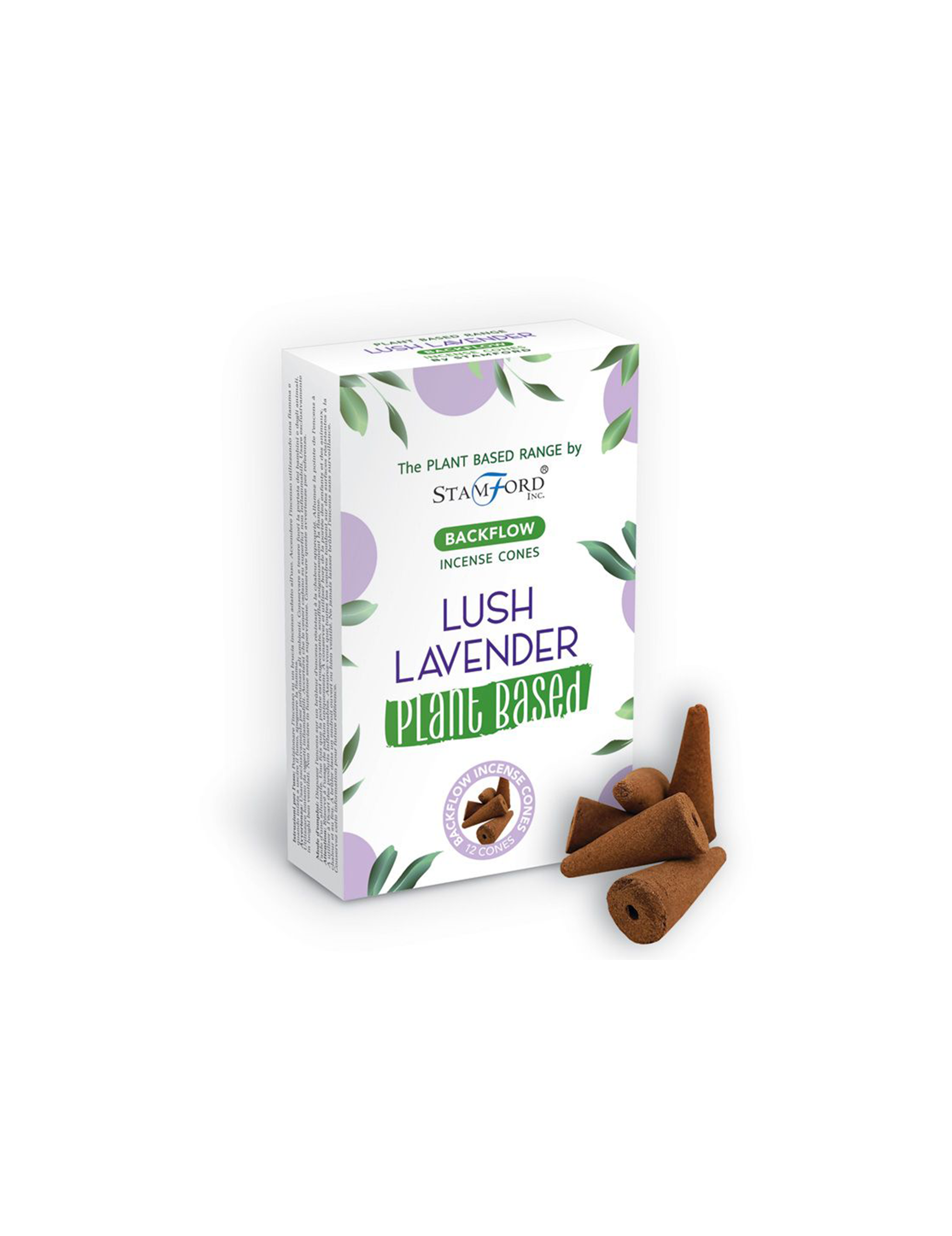 Backflow Incense Cones - Lush Lavender