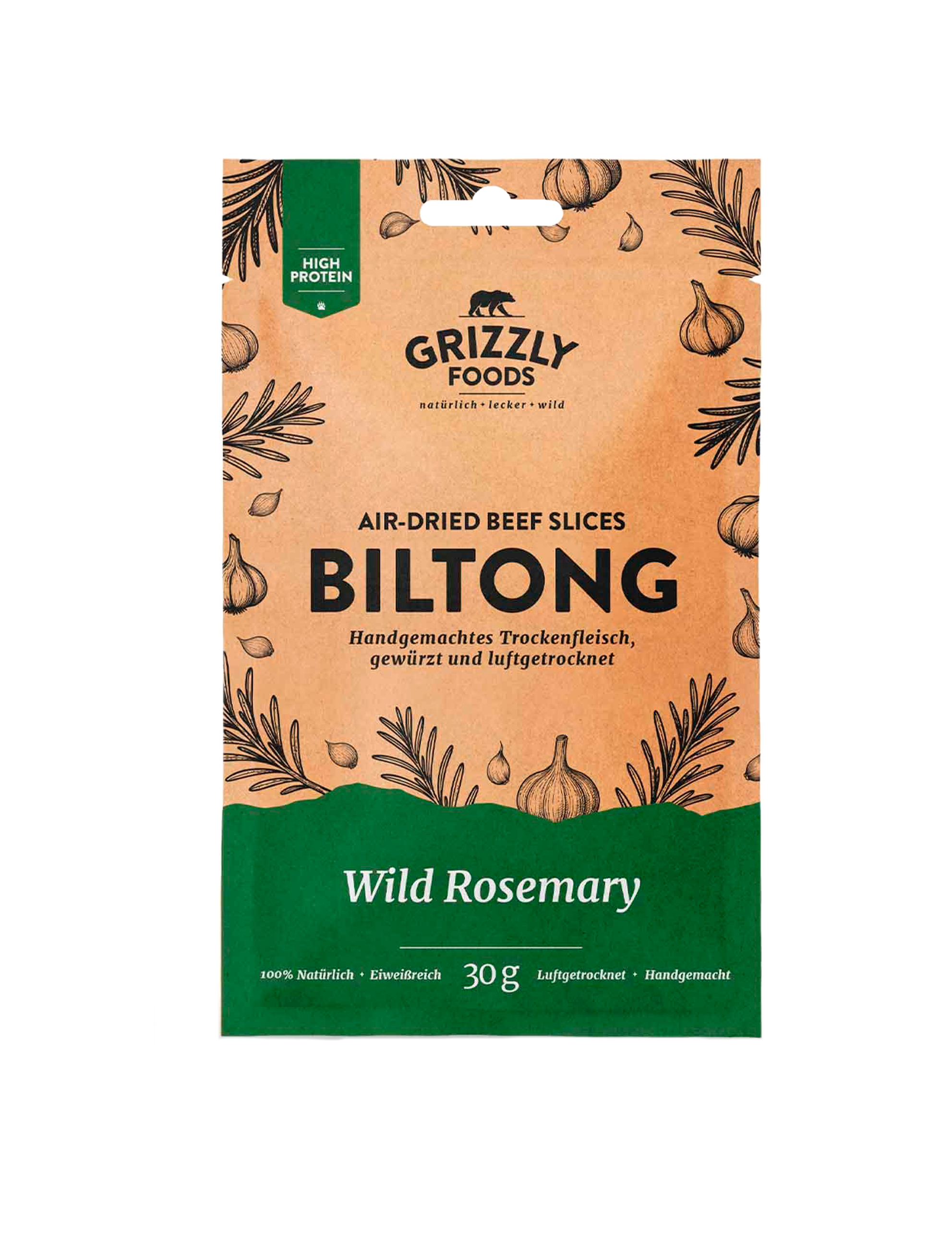 Biltong Vild Rosmarin (30g)