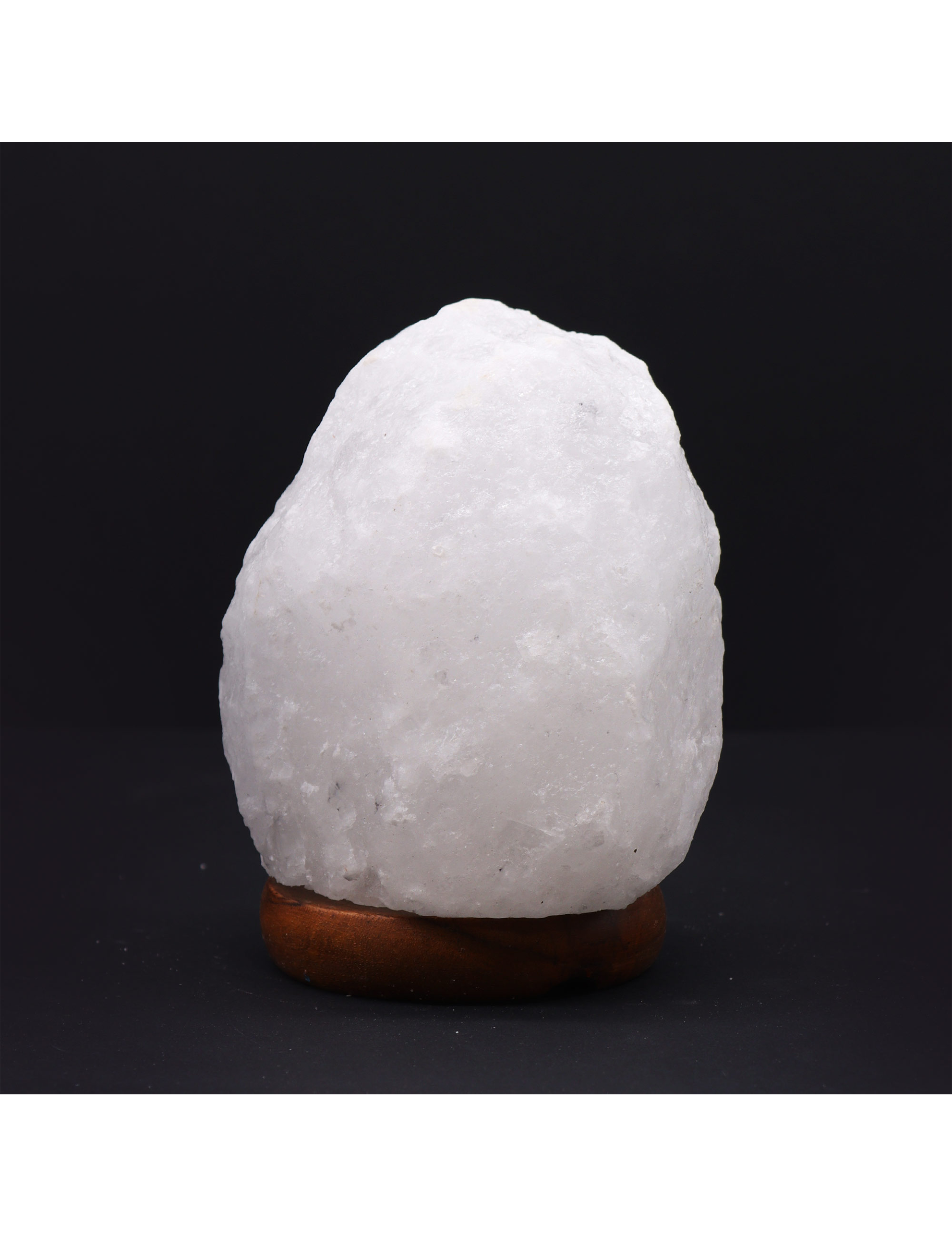 Crystal Rock Himalaya Saltlampe m. Træfod (1,5-2 kg)