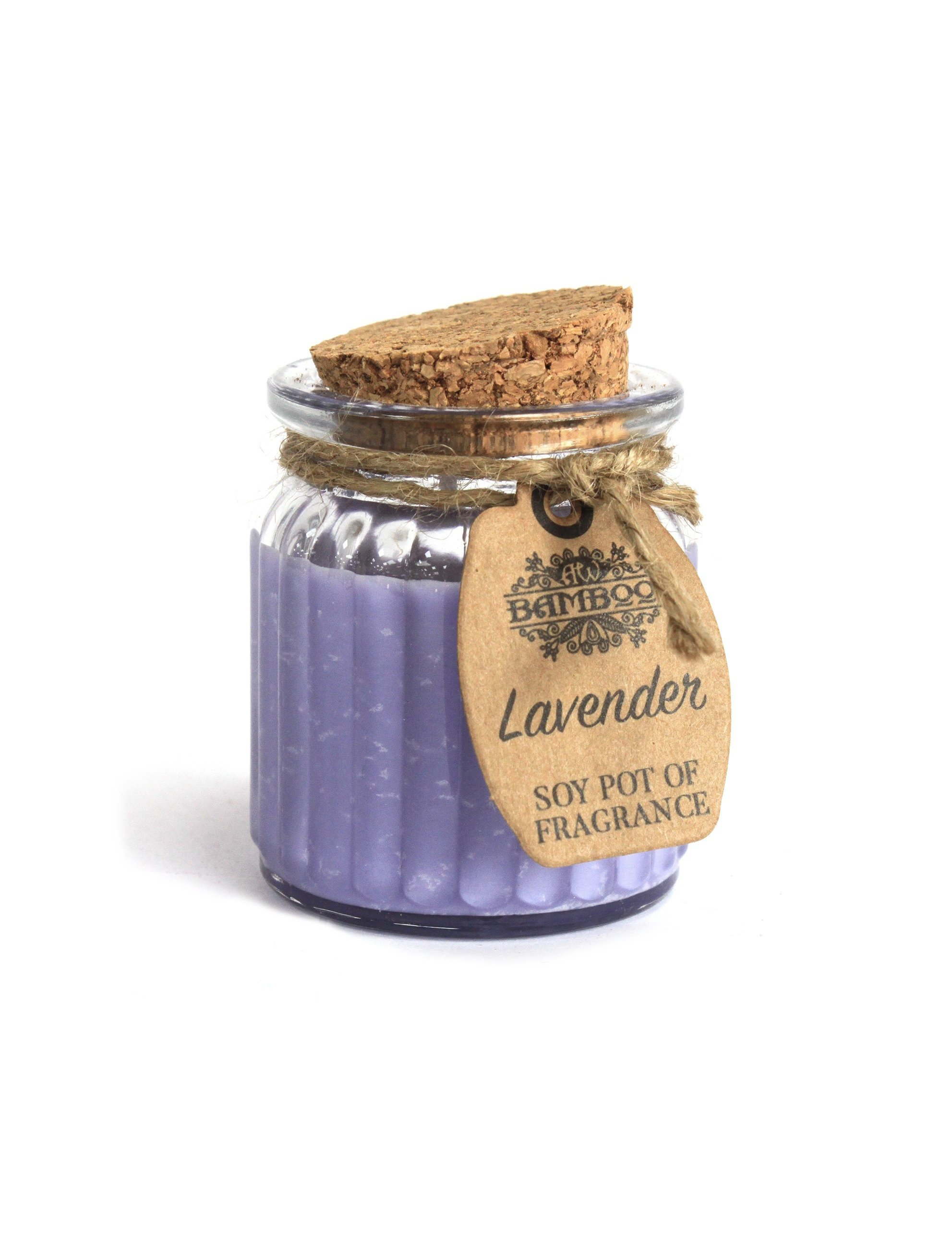 Duftlys i Glas - Lavendel