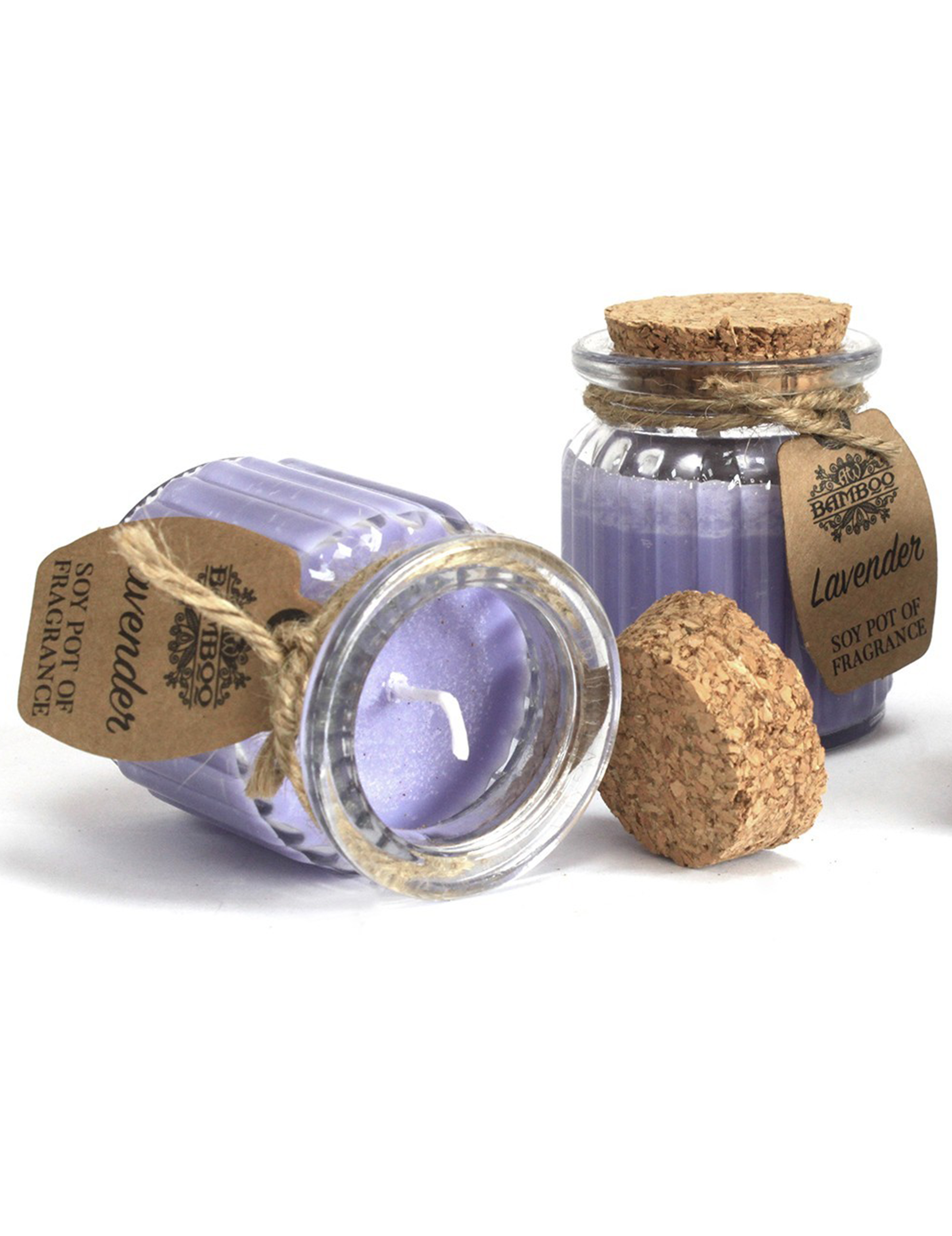 Duftlys i Glas - Lavendel