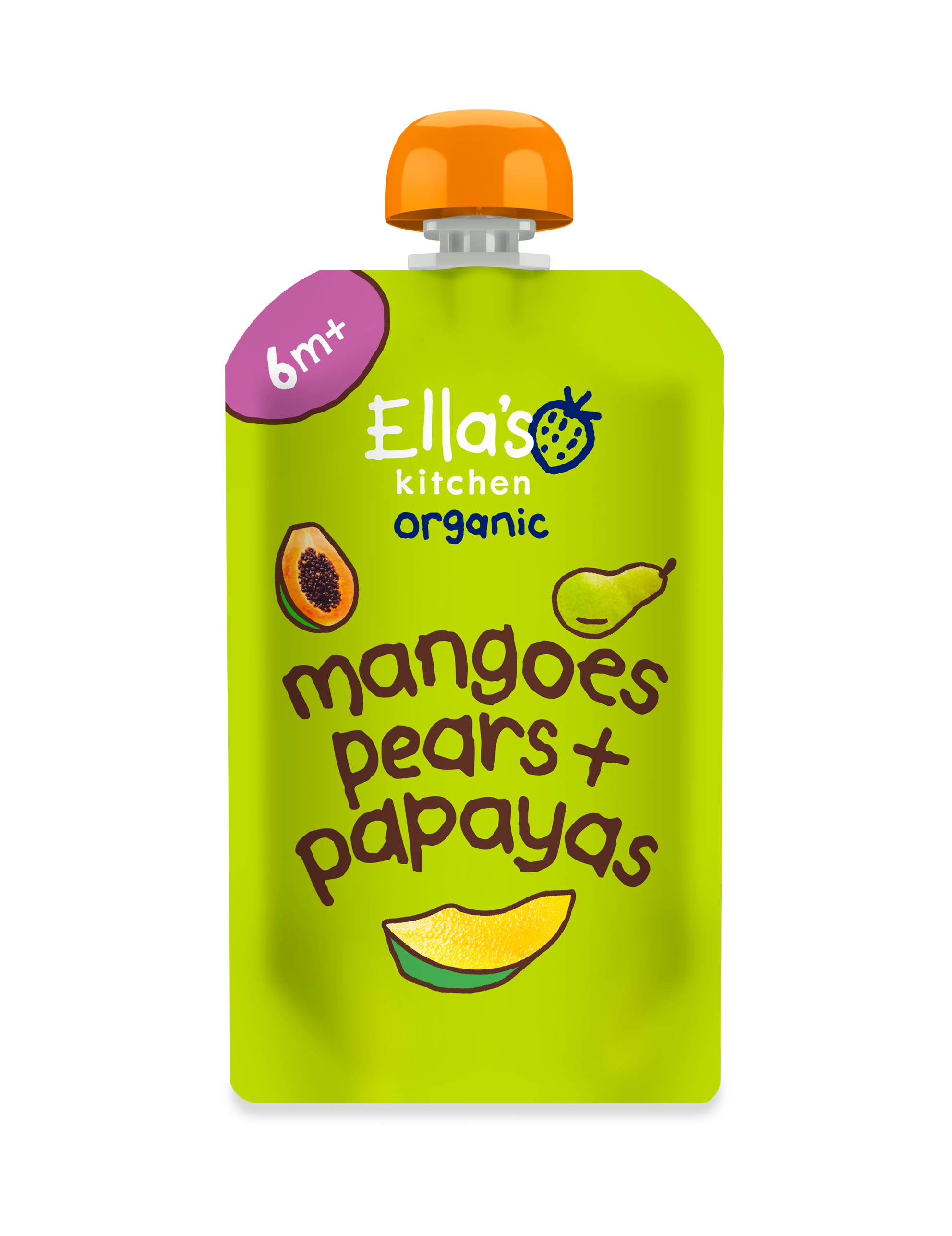 Mango, pære og papaya Øko
