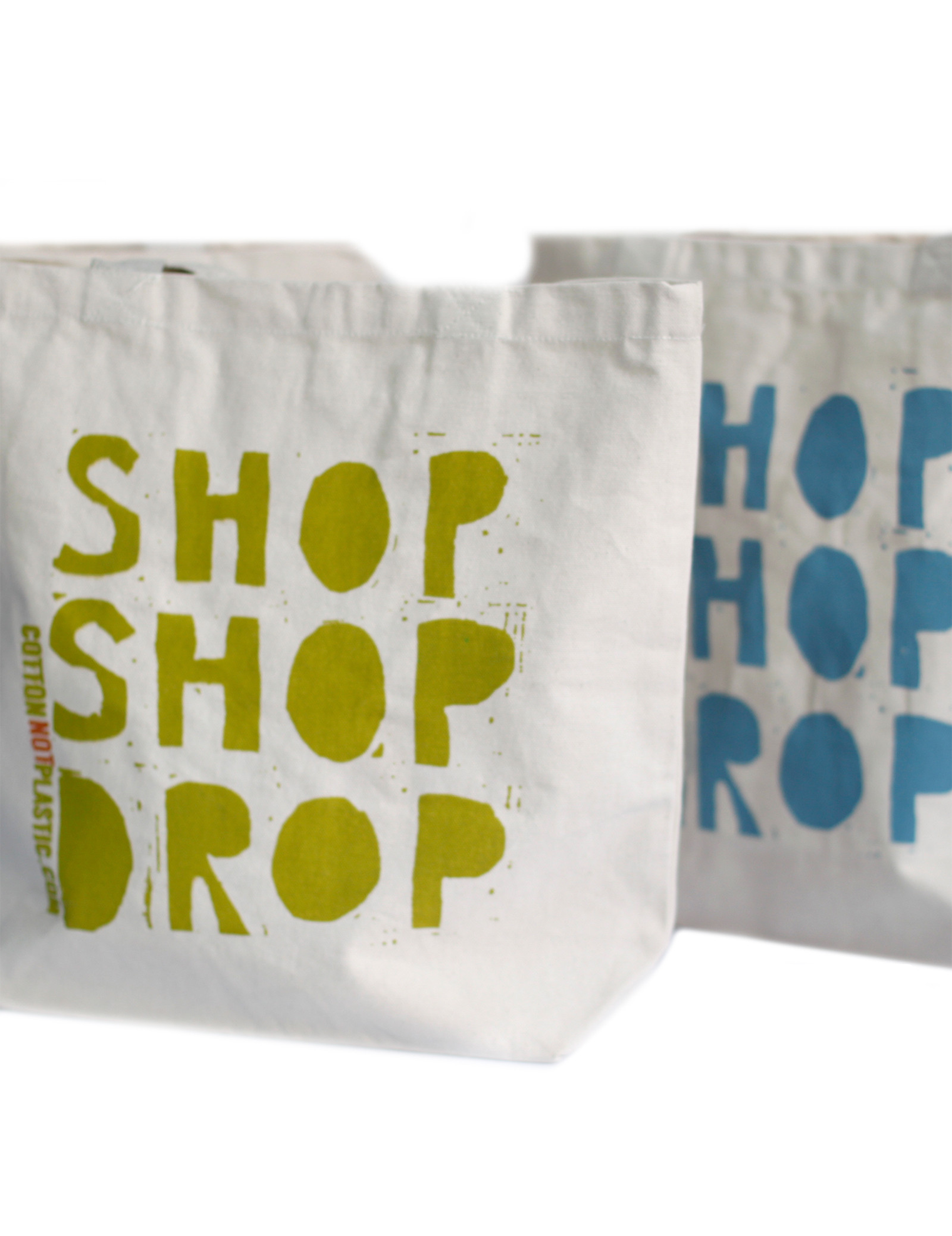 Eco Tote Bag Indkøbspose - Shop Shop Drop