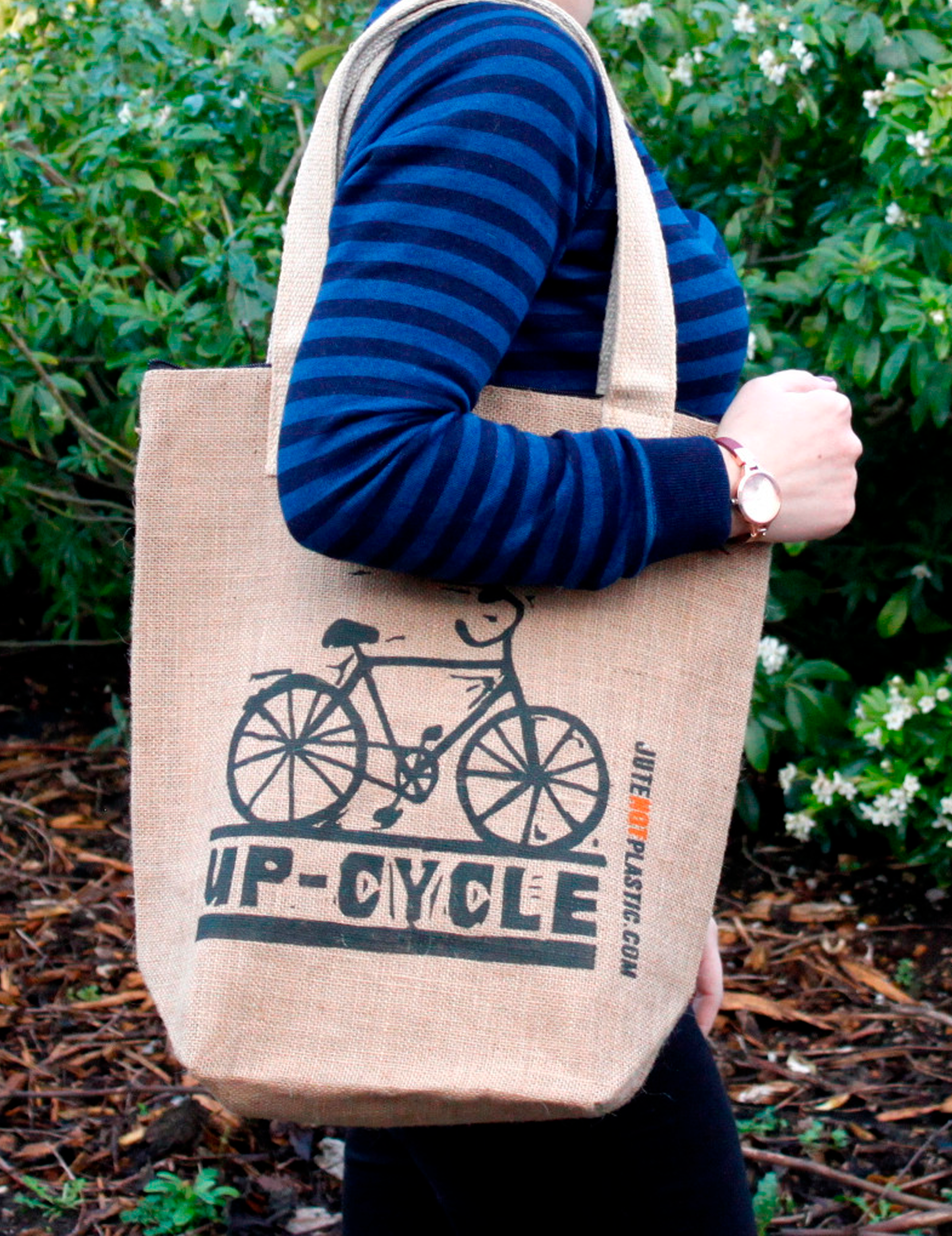 Eco Tote Bag Indkøbspose - Up-cycle