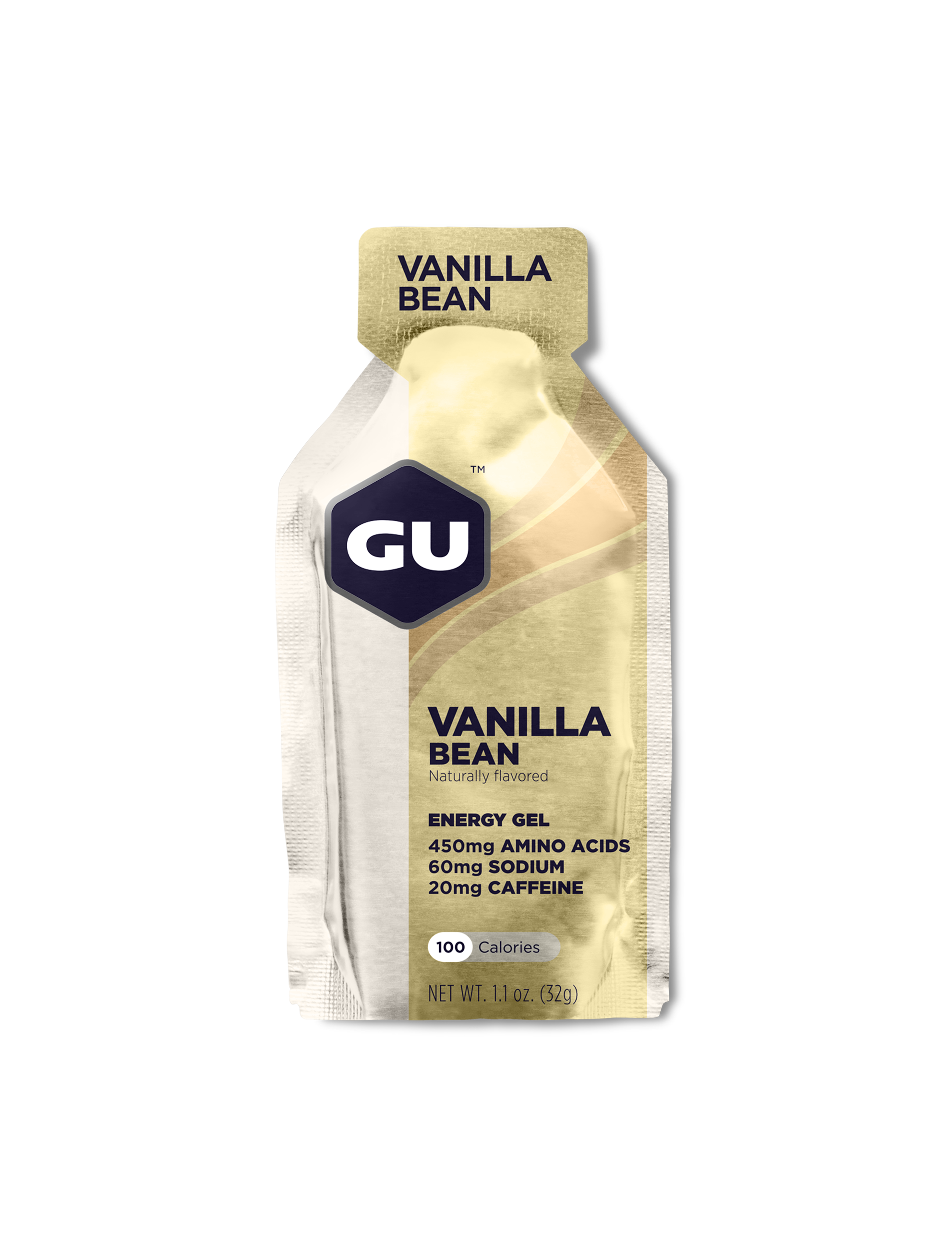 Energy Gel - Vanilla Bean m. koffein (32g)