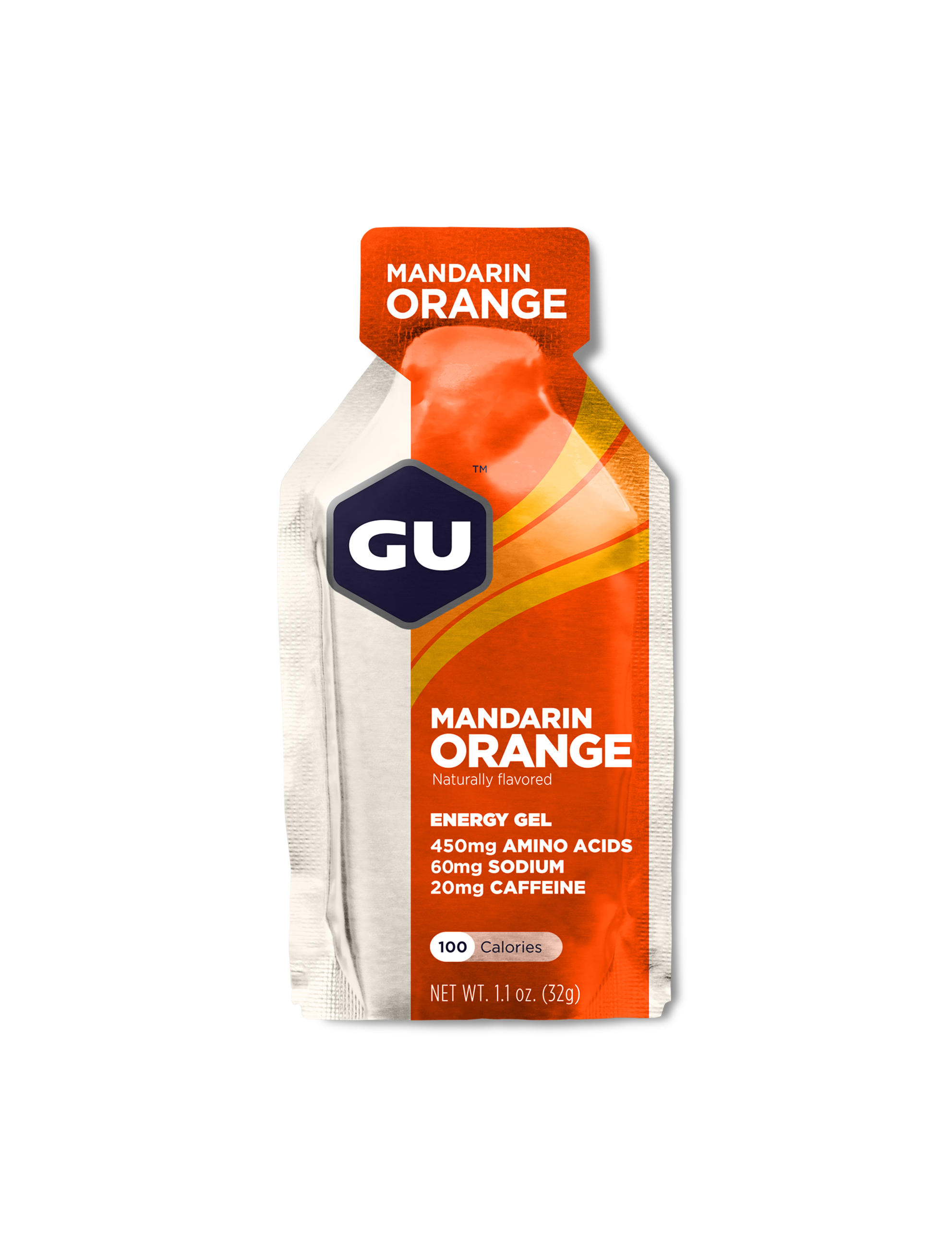 Energy Gel - Mandarin Orange m. koffein (32g)