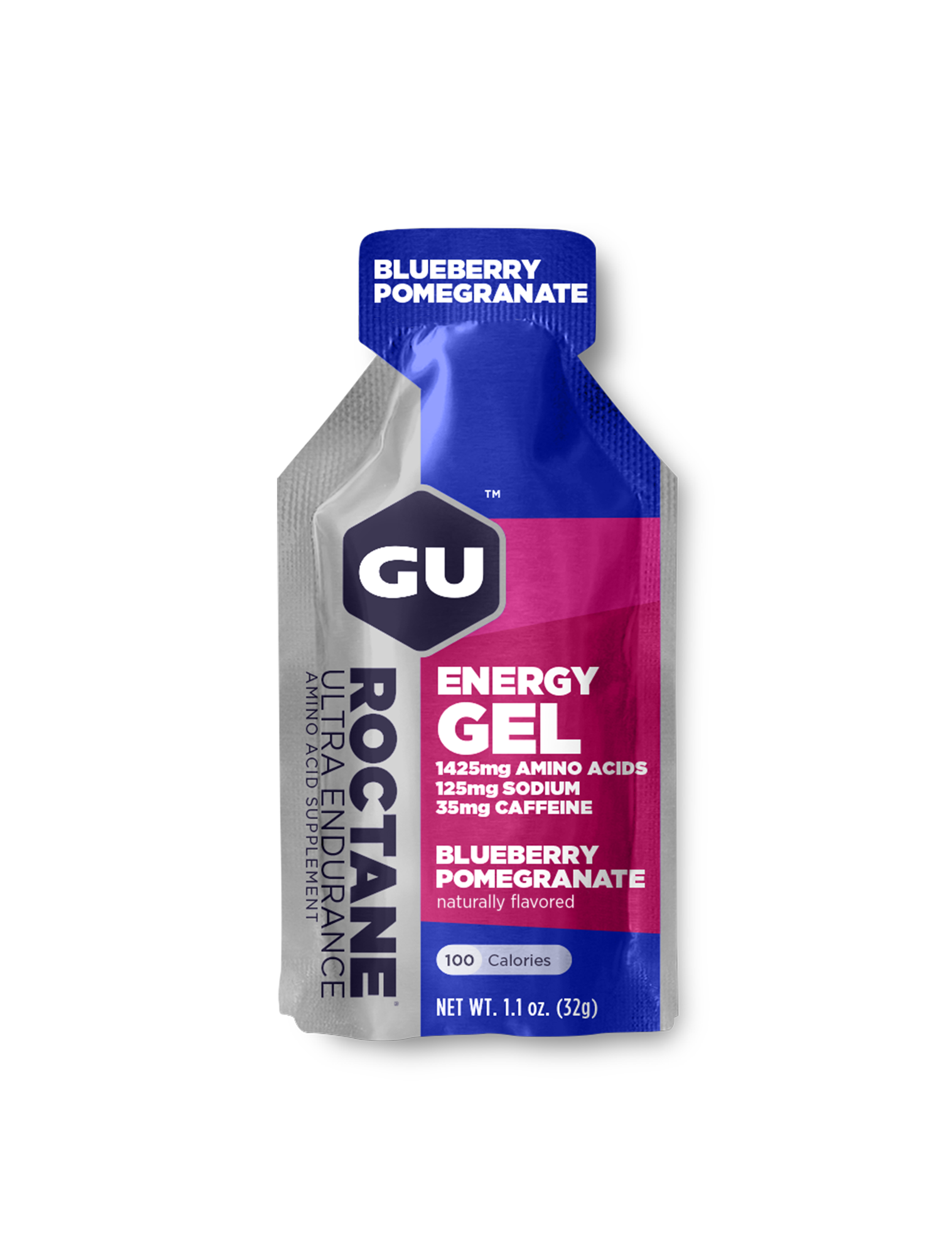 Energy Gel Roctane - Blueberry Pomegranate m. koffein (32g)