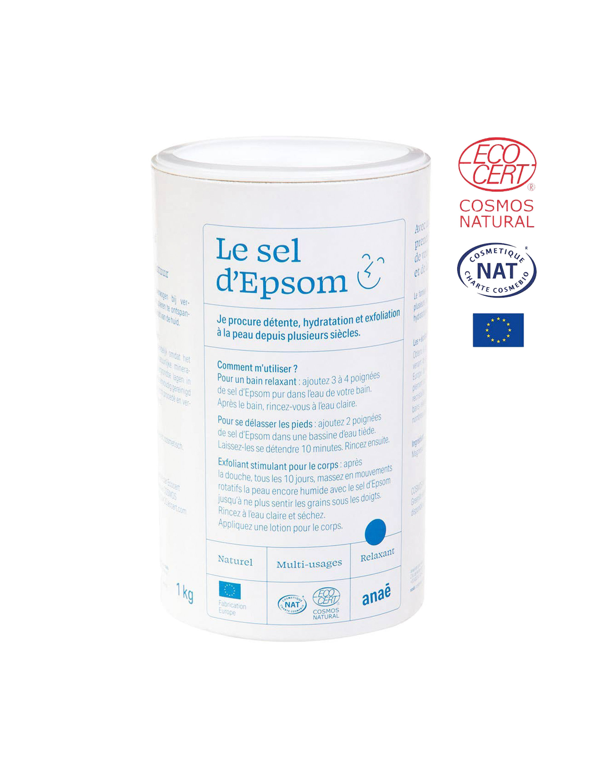 Epsom salt - 1 kg - Anaé