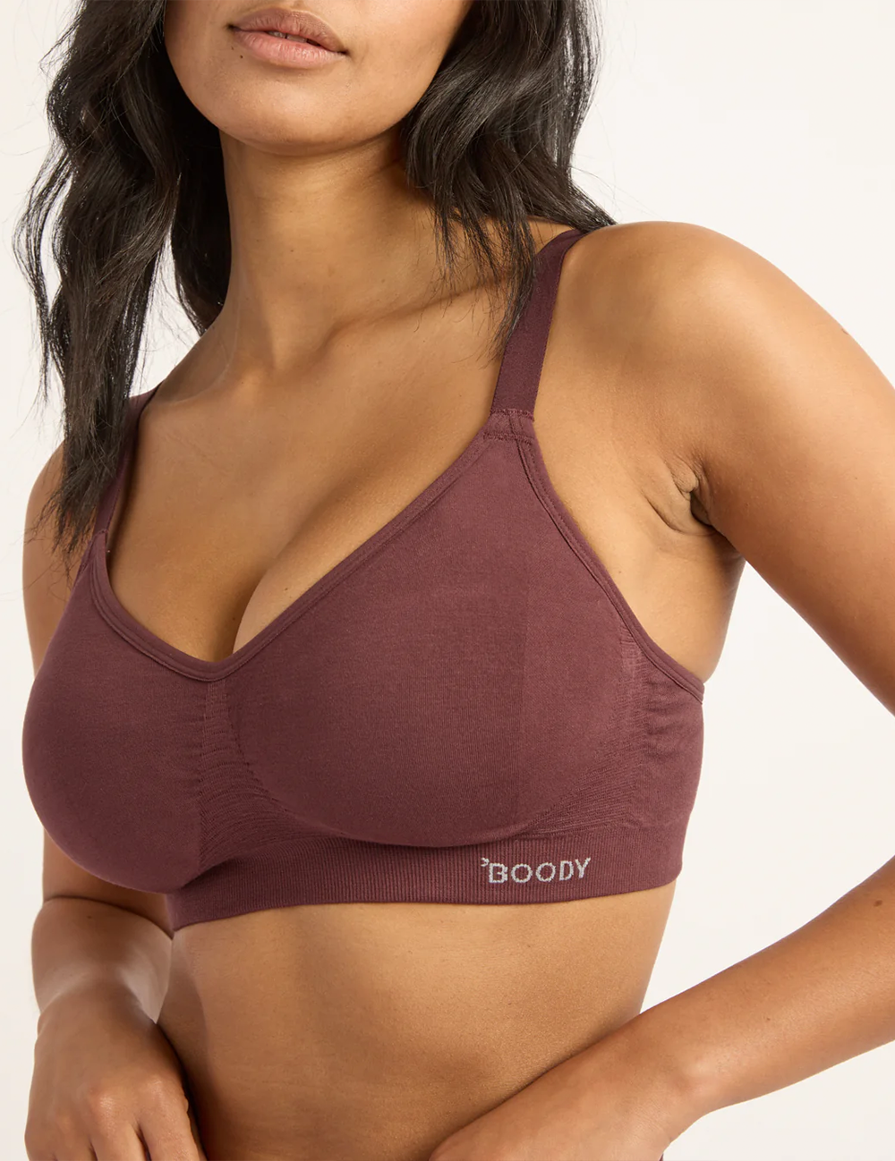 Full Bust Wireless BH – Mulberry