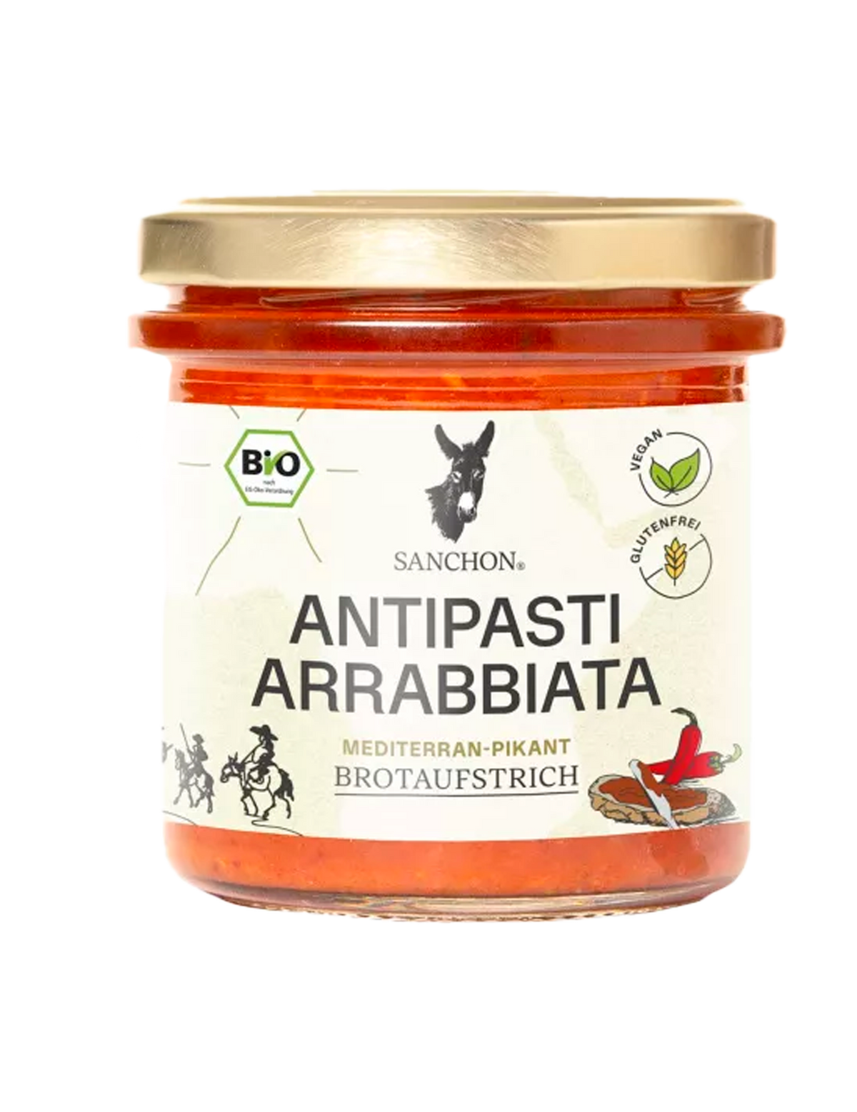 Antipasti Arrabbiata – Vegansk Pålæg med Tomat & Chili (150g)
