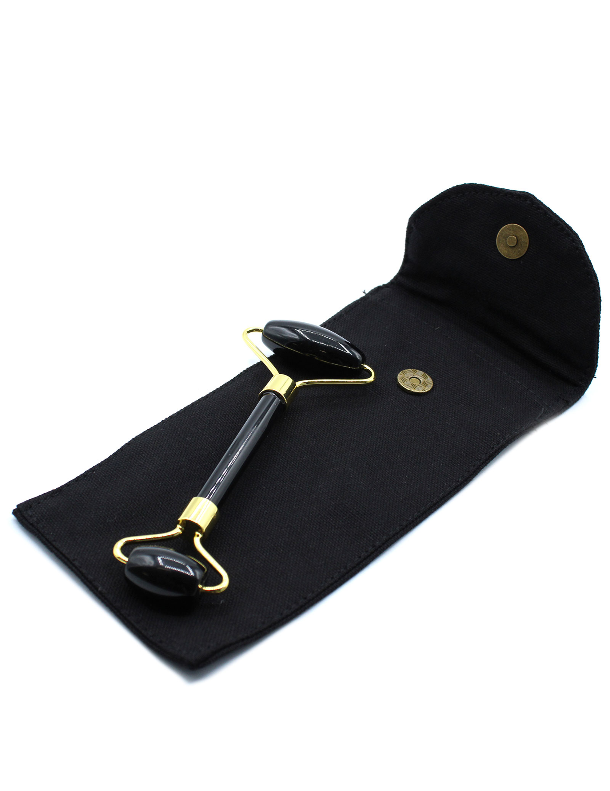 Ansigtsruller Sort Obsidian (Face Roller)