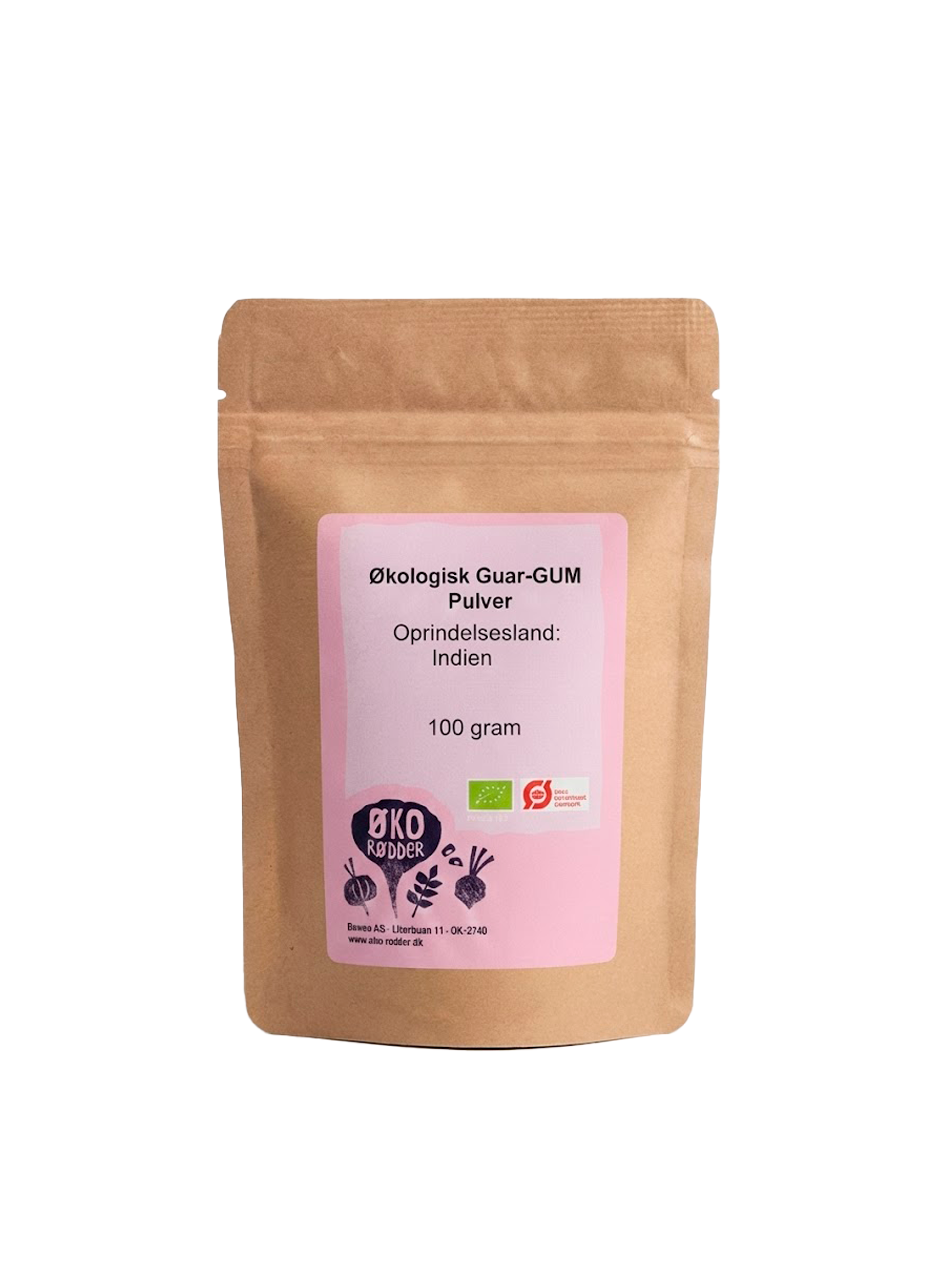 Økologisk Guar-Gum pulver