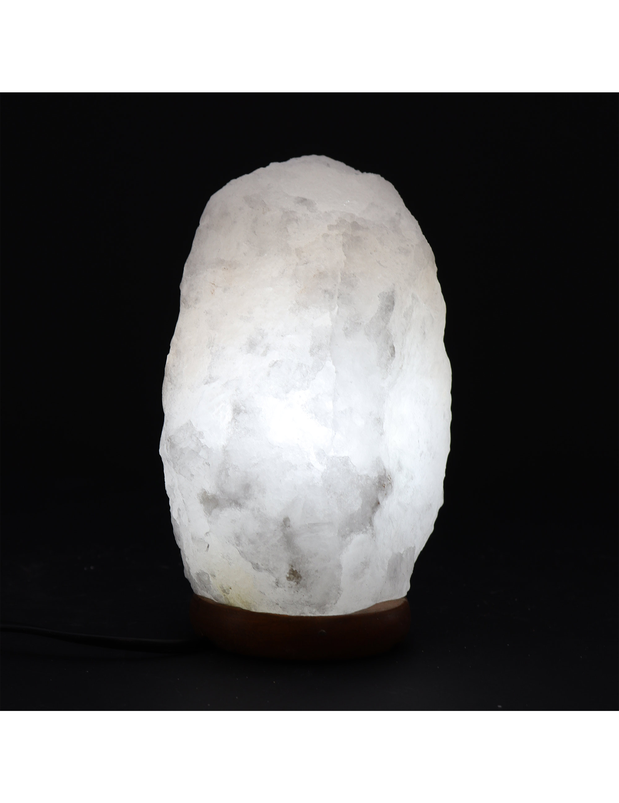 Crystal Rock Himalaya Saltlampe m. Træfod (3-5 kg)