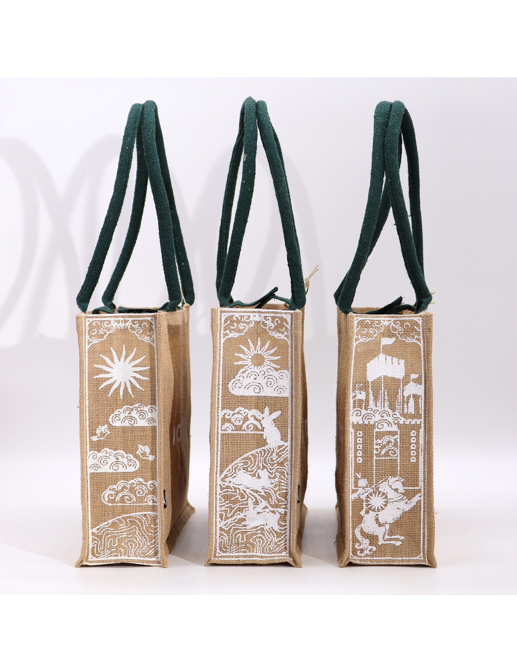Jute Bag Indkøbspose - I Am Strong