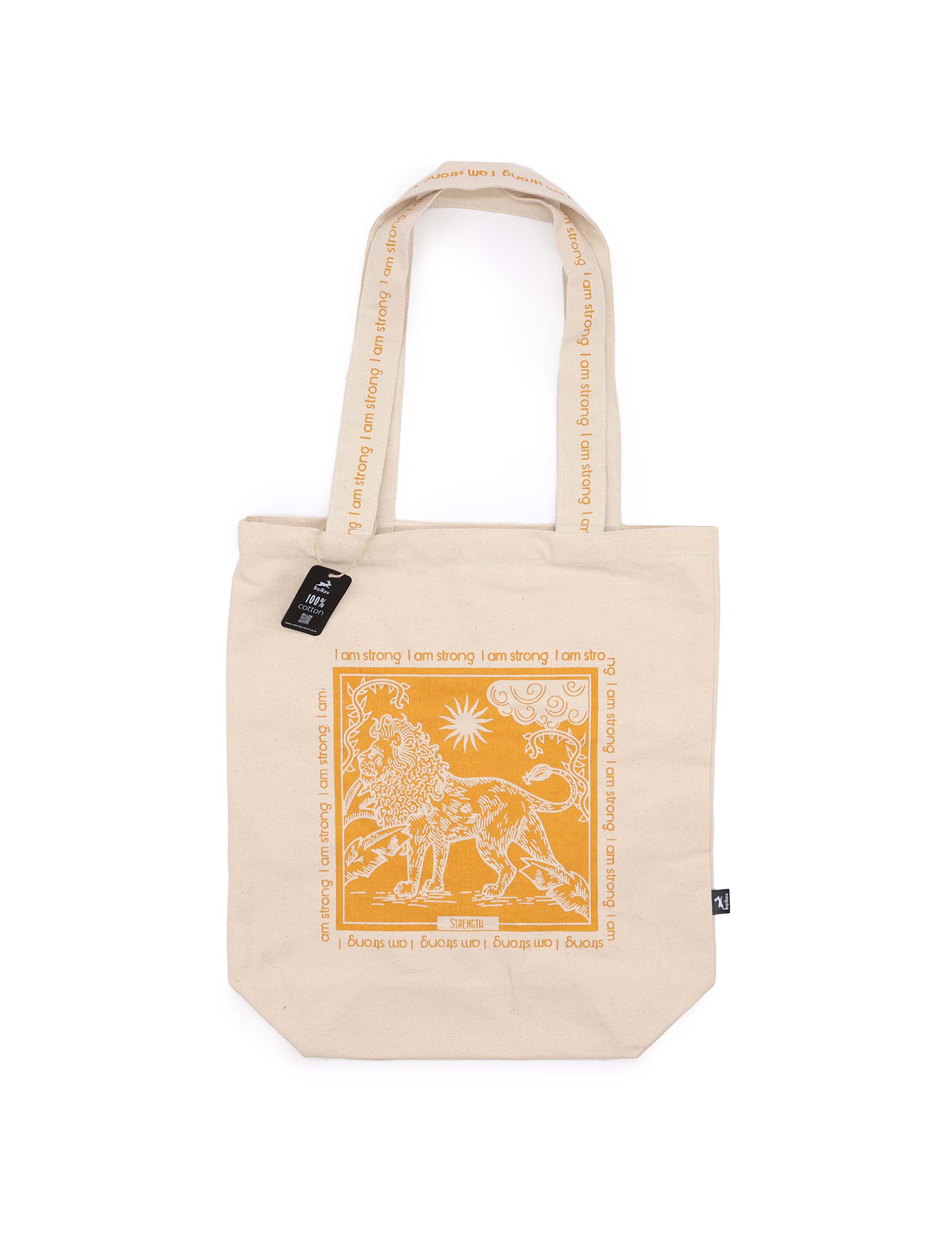 Hop Hare Tote Bag Indkøbspose - I Am Strong