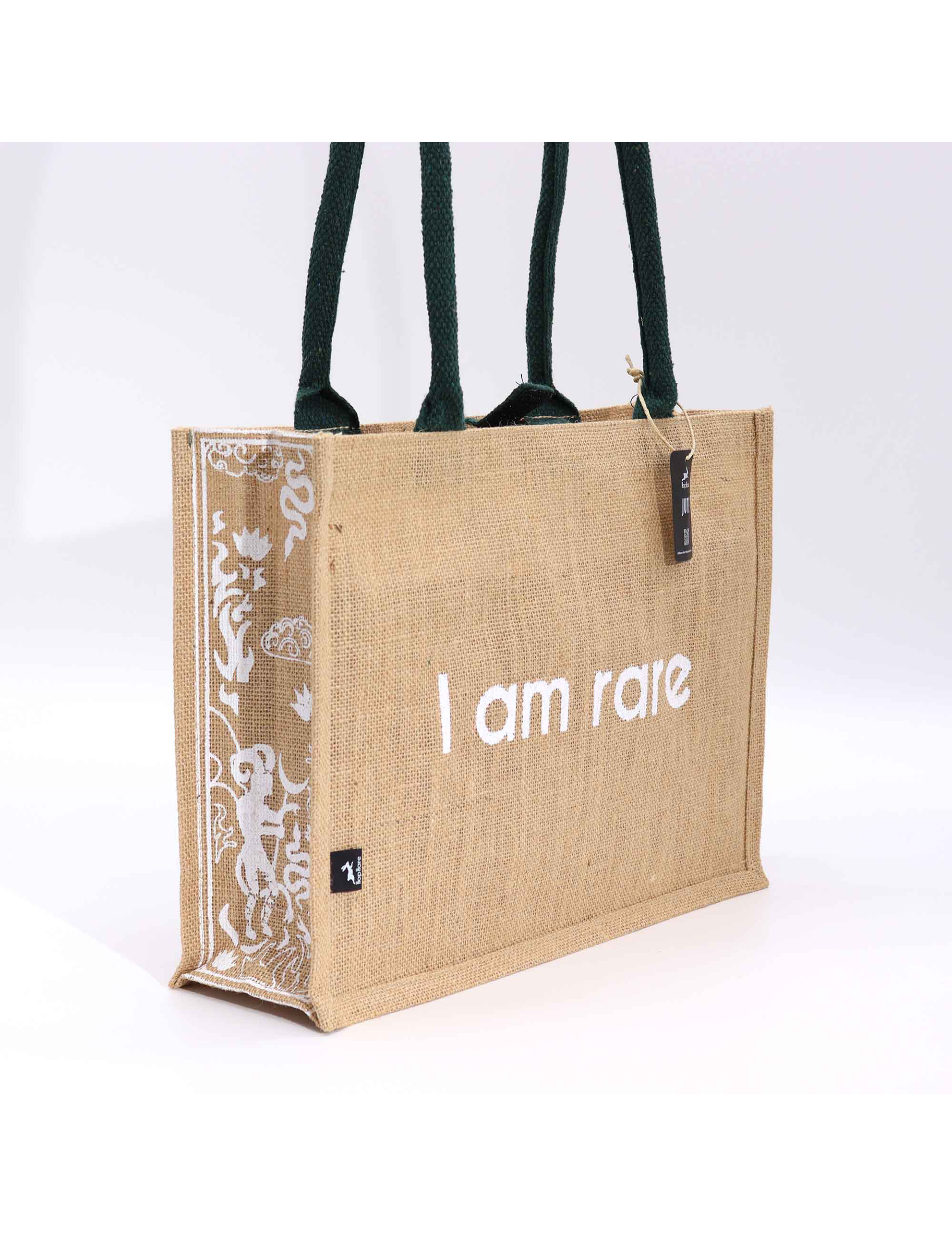Jute Bag Indkøbspose - I Am Rare