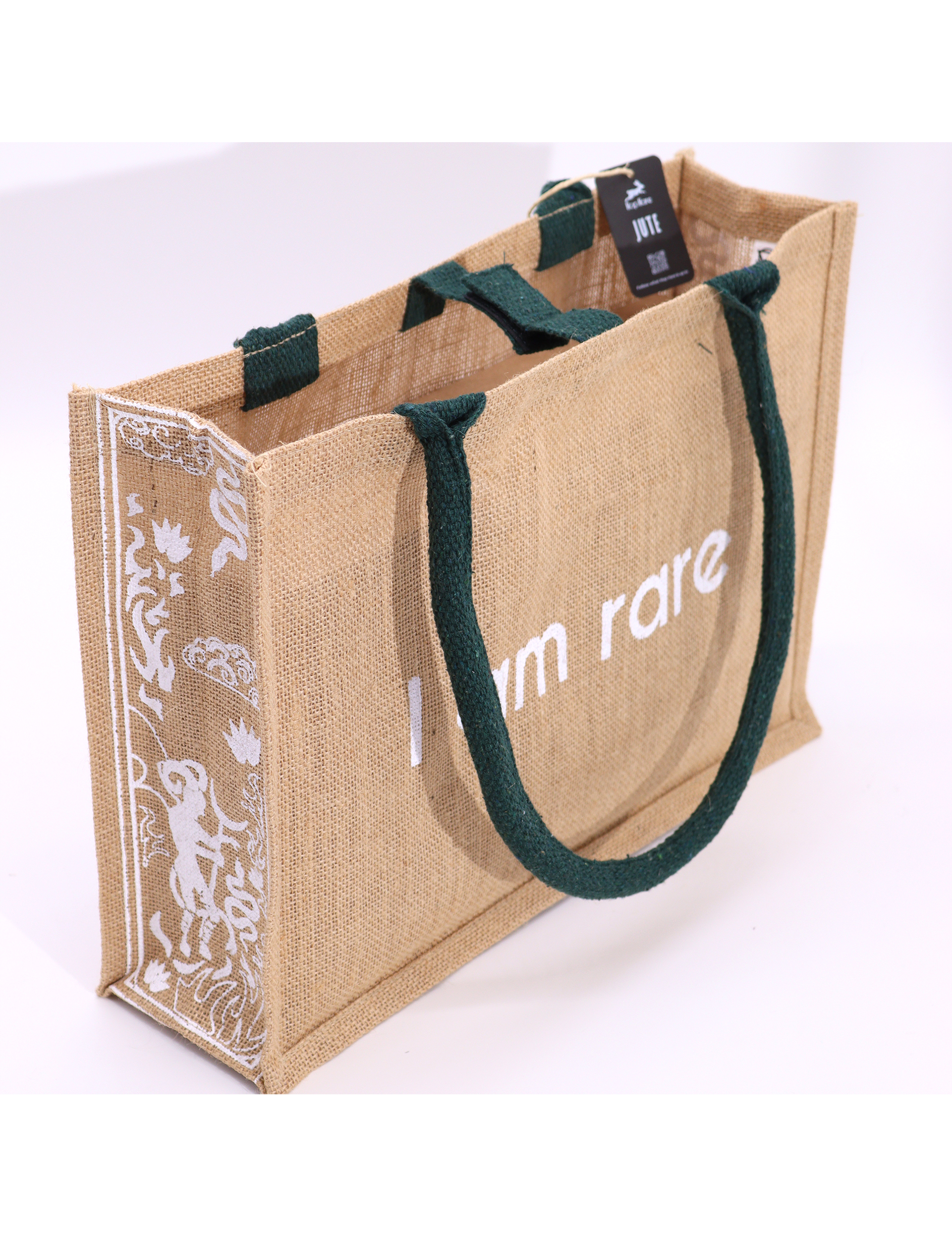 Jute Bag Indkøbspose - I Am Rare