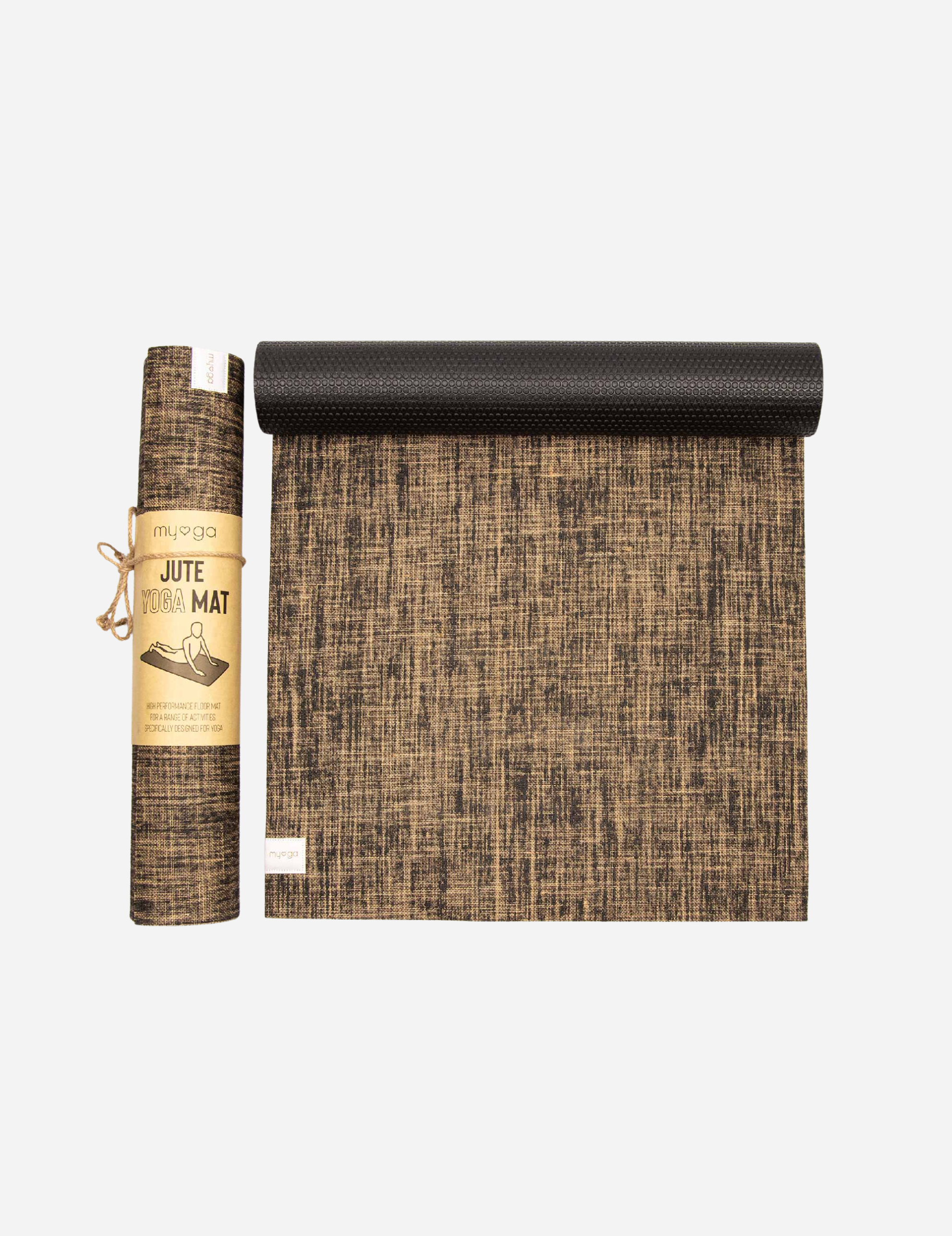 Jute Yogamåtte