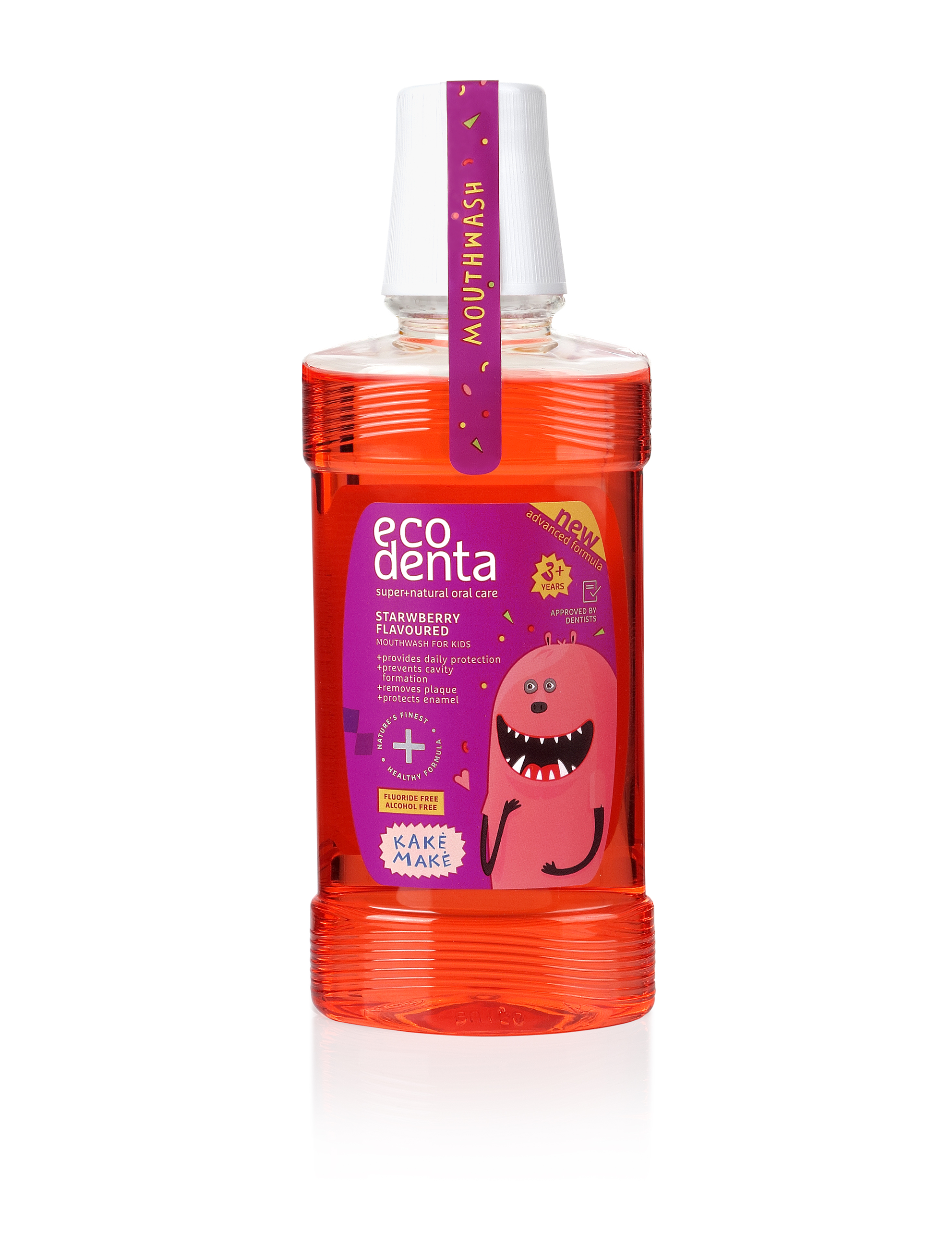 Strawberry Flavored Kids Mouthwash