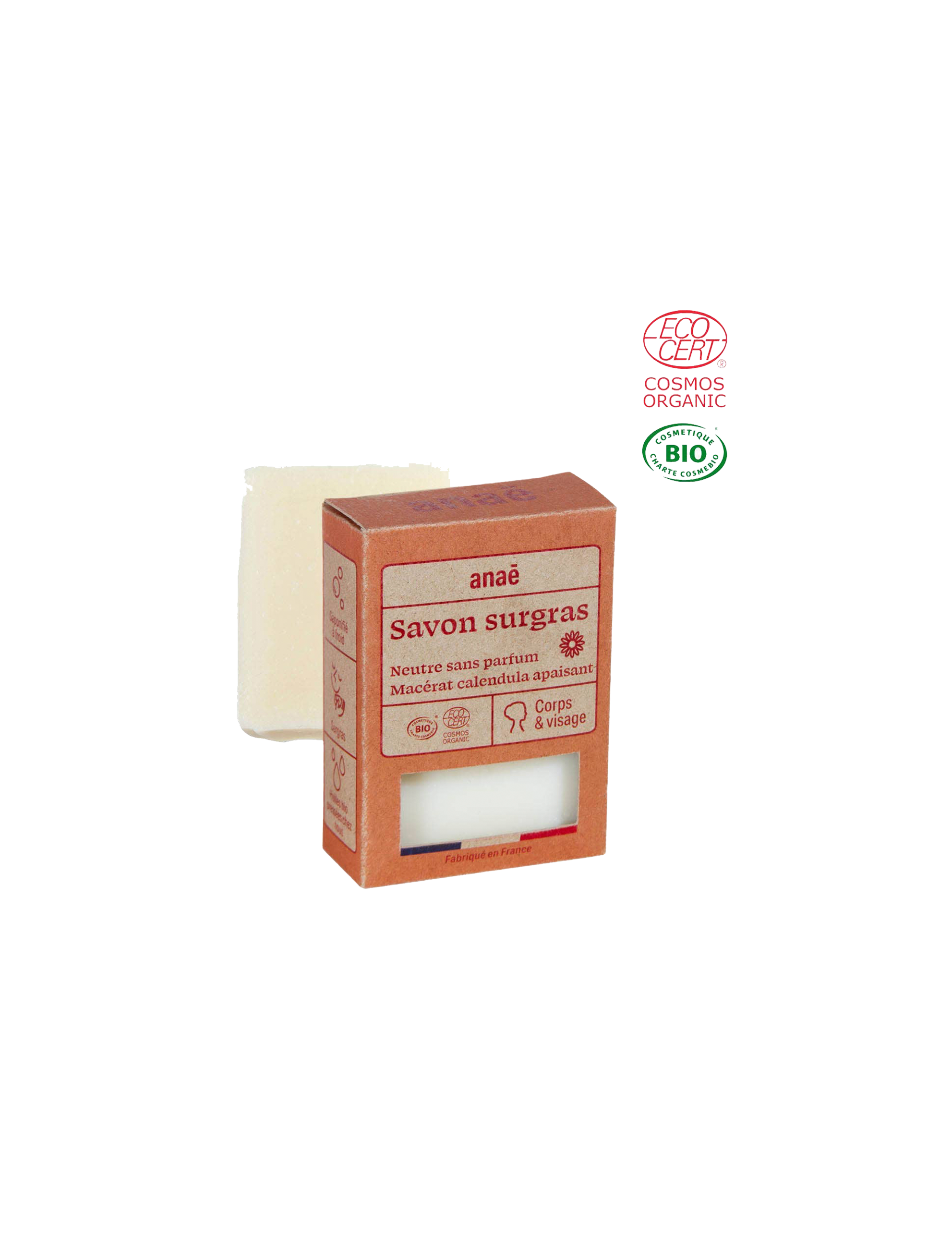 Økologisk neutral krops- & ansigtssæbe