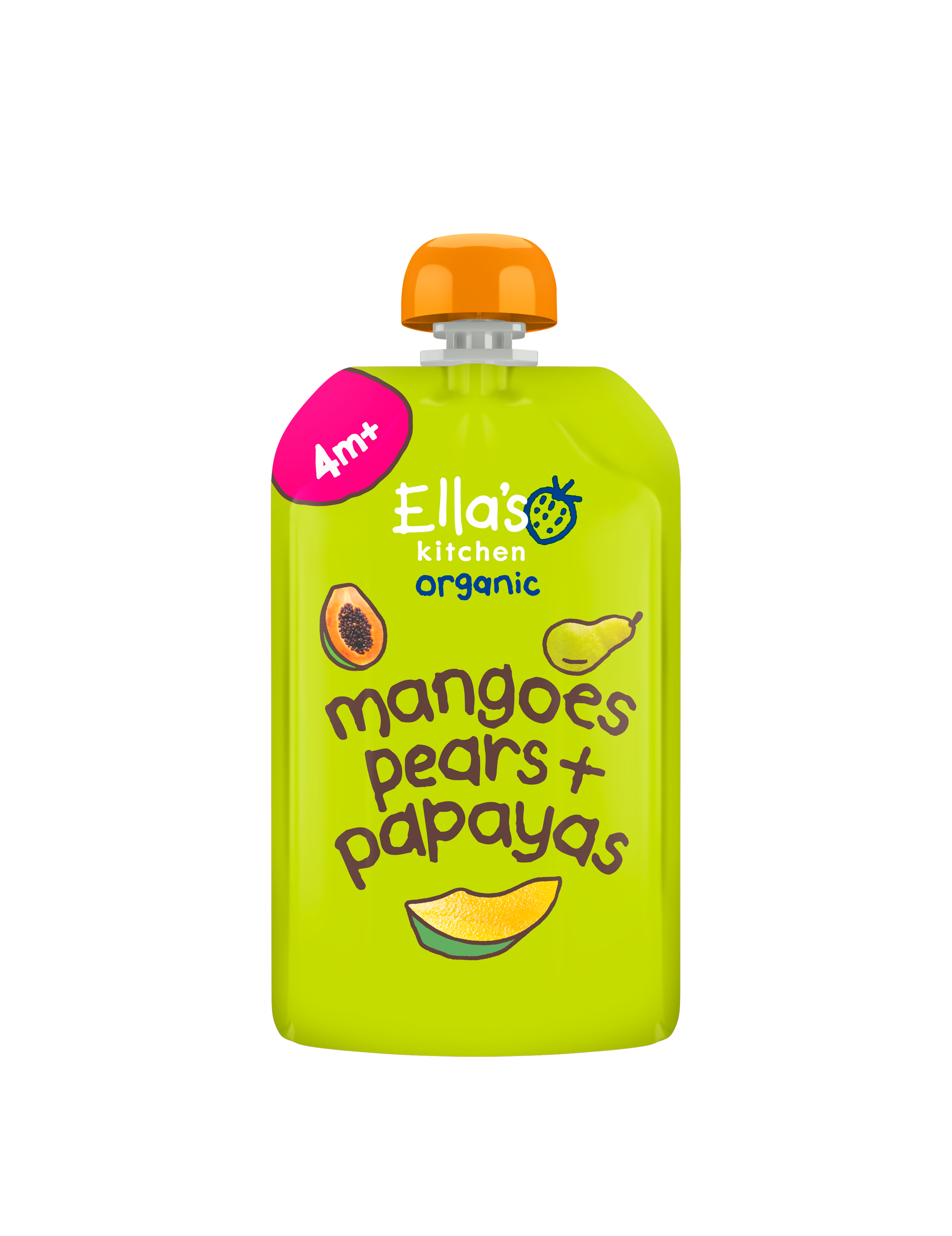 Mango, pære og papaya Øko