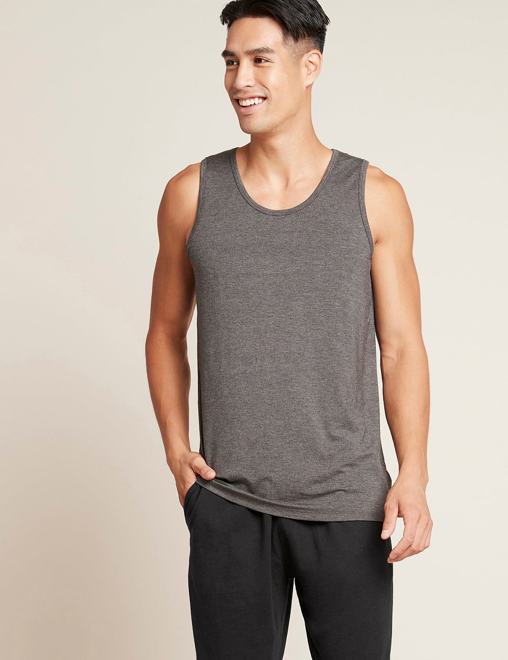 mens-tank-top-singlet-dark-grey-marl