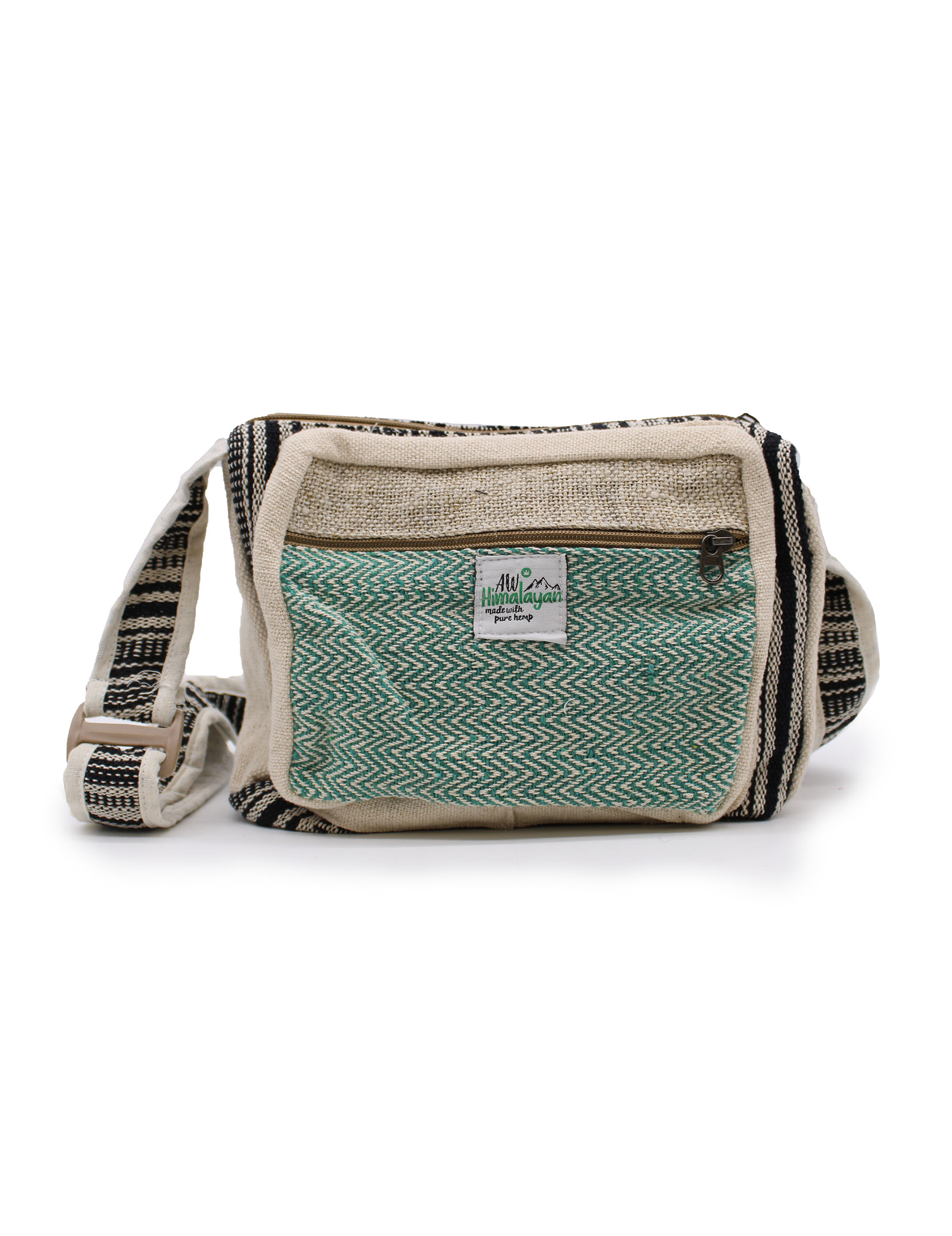 Messenger Taske - Hamp & Bomuld