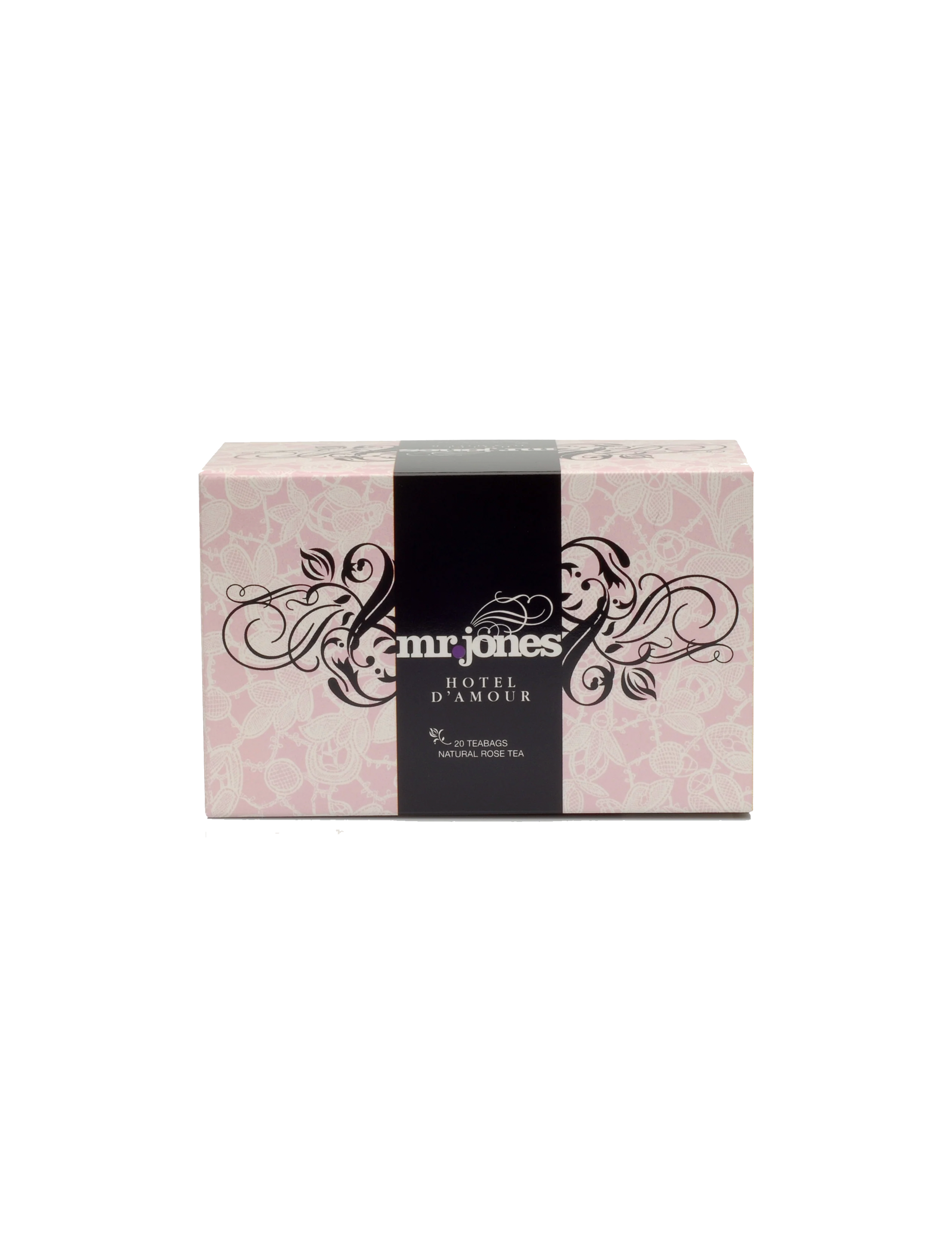 Økologisk sort te med rose- Mr. Jones