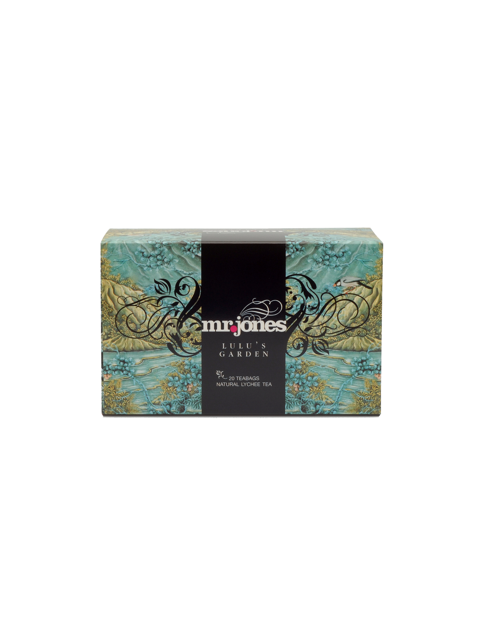 Sort te med lychee blomst- Mr. Jones