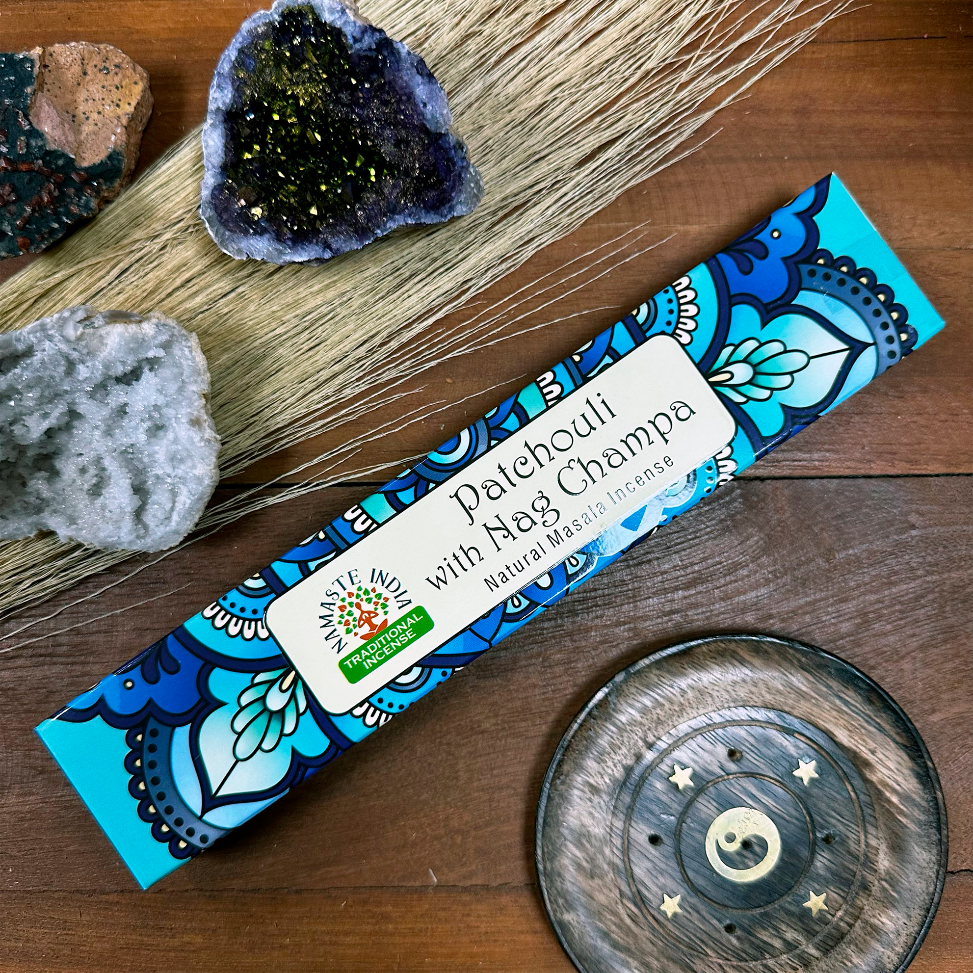 Incense Sticks - Patchouli with Nag Champa