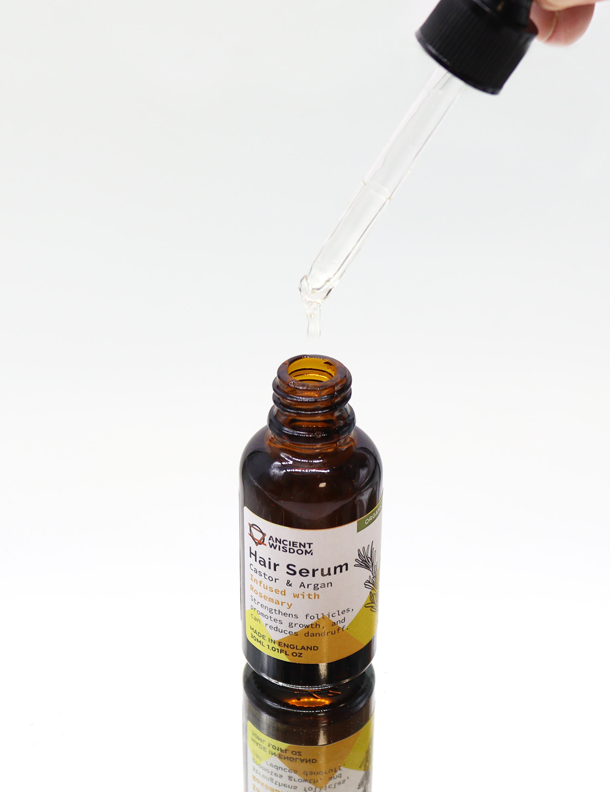 Økologisk Hårserum - Rosmarin