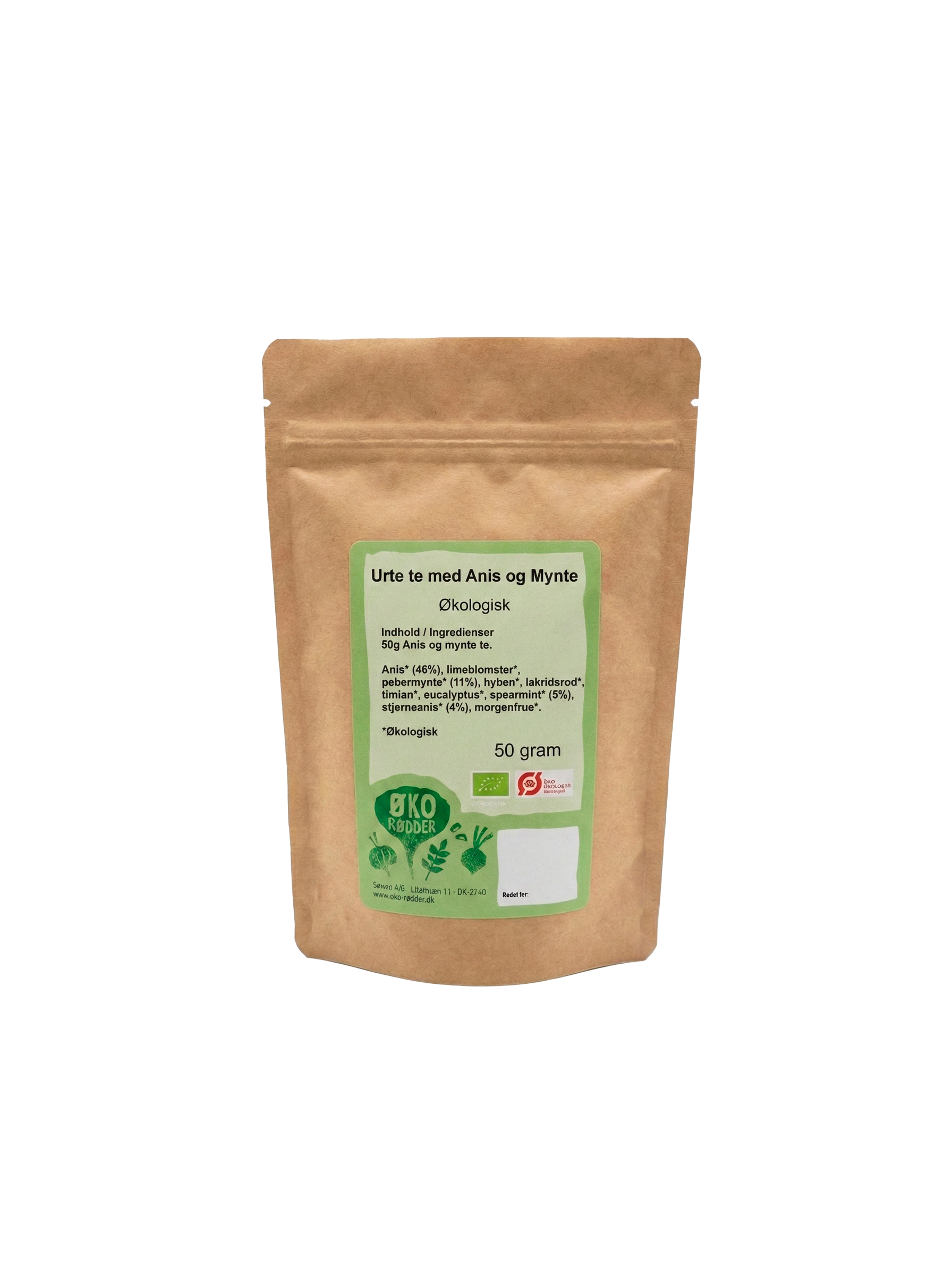 Urte te – med Anis og mynte (50g)