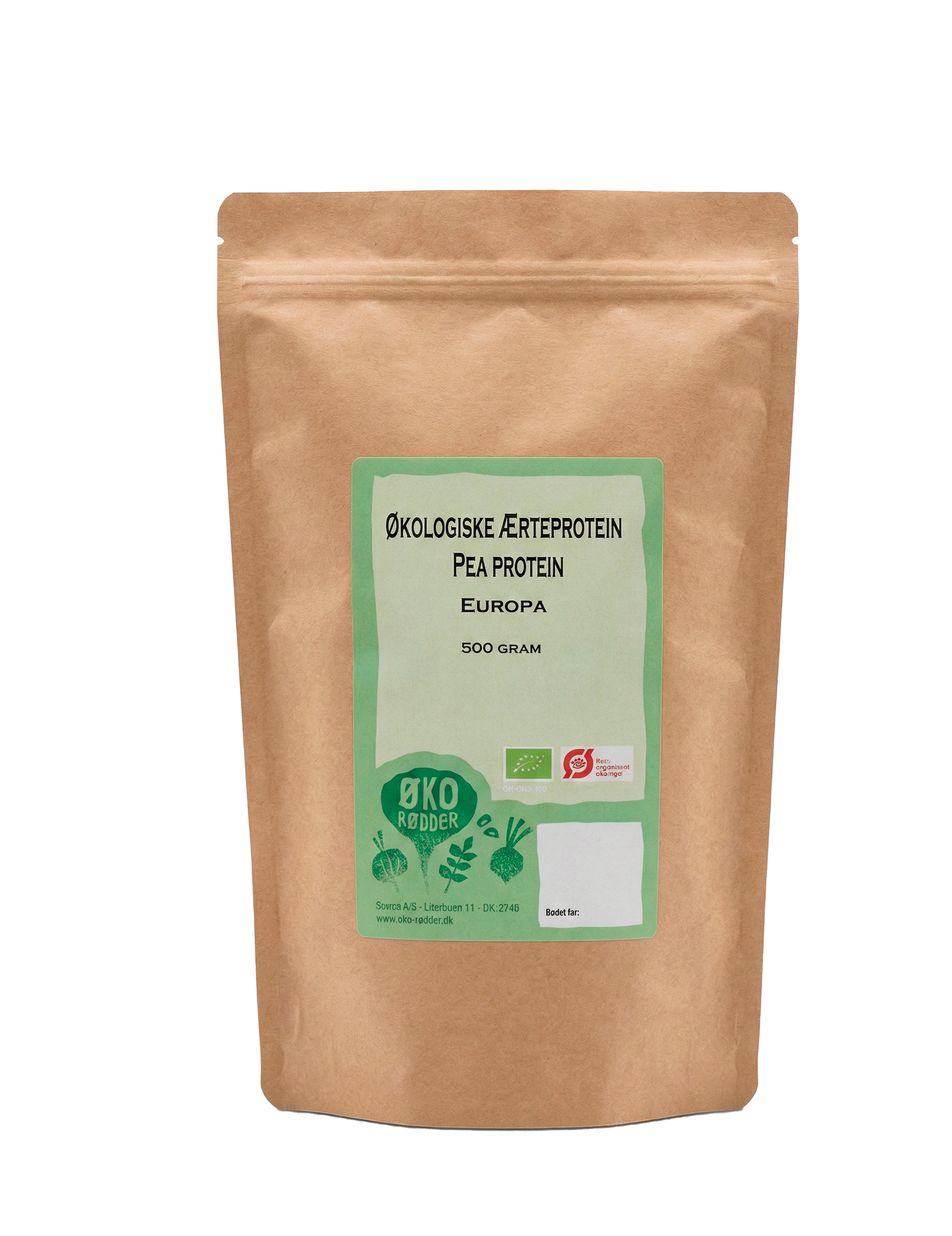 Økologisk Ærteprotein