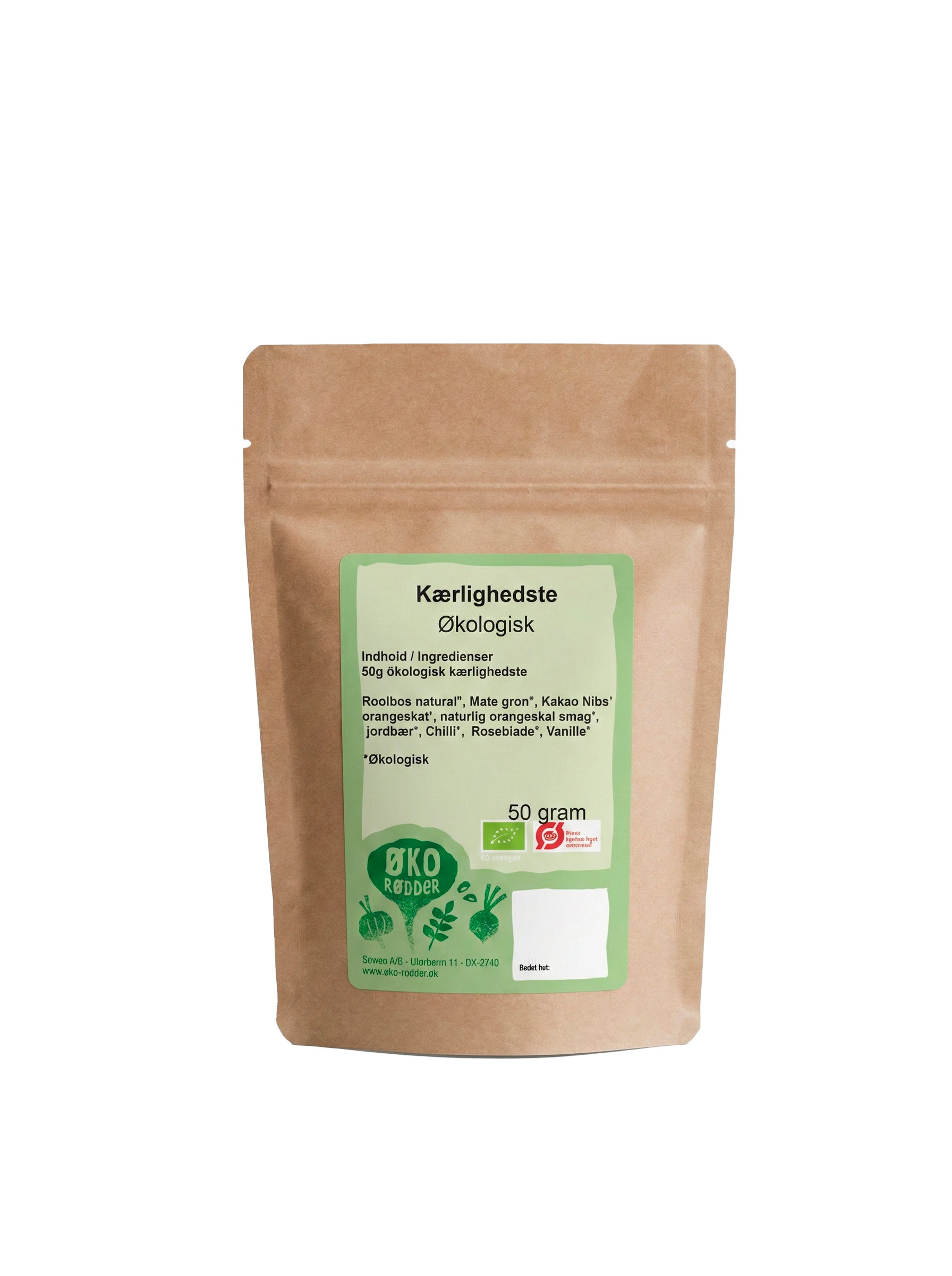 Økologisk Rooibos & Urte-te – Kærlighedste