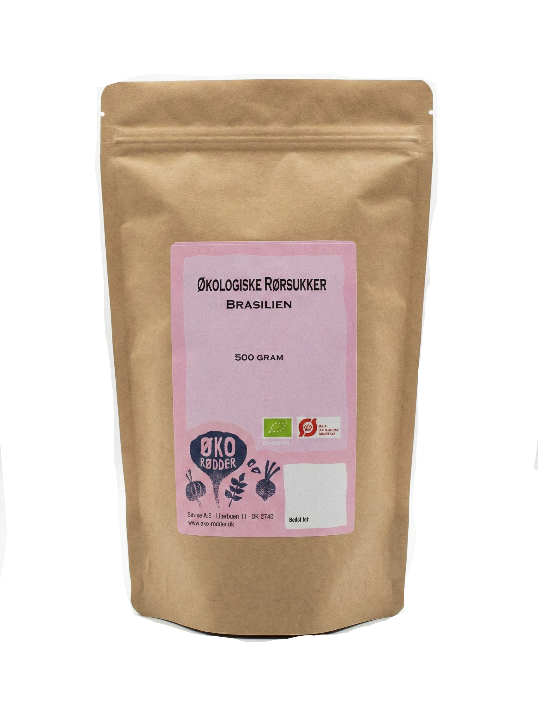 Økologisk Lys fin Rørsukker