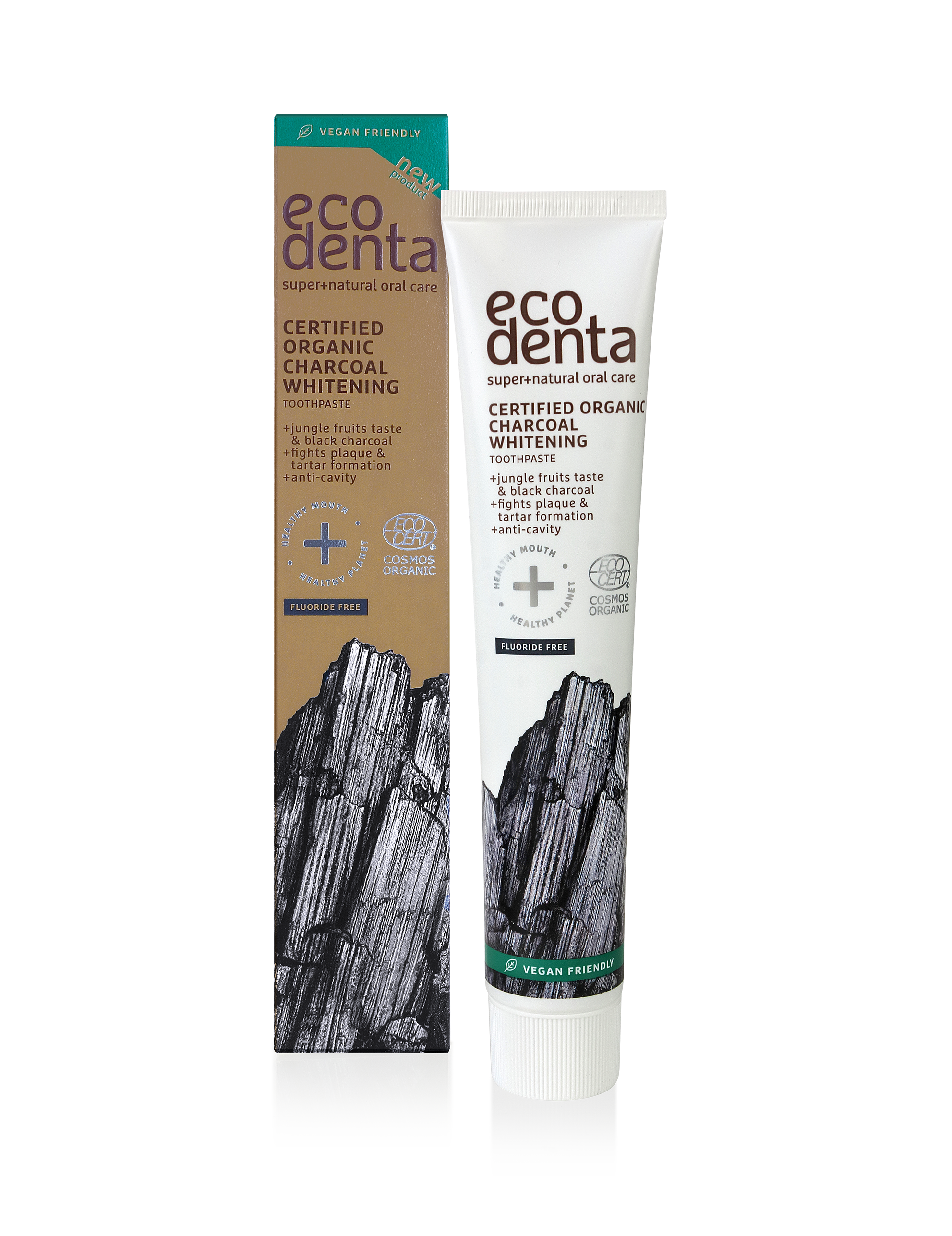 Organic Charcoal Whitening Toothpaste
