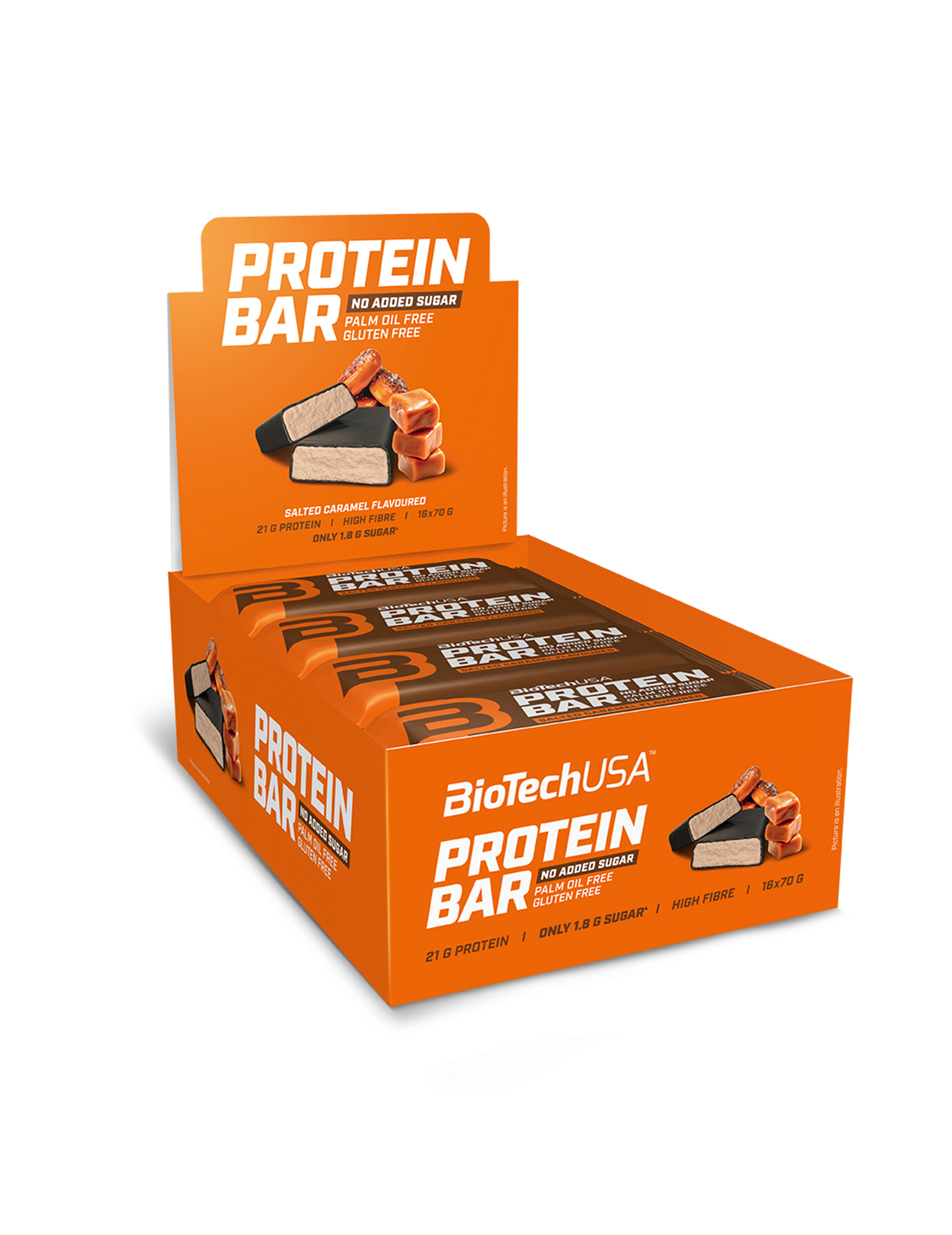 Protein Bar - Salted Caramel (16 stk.)