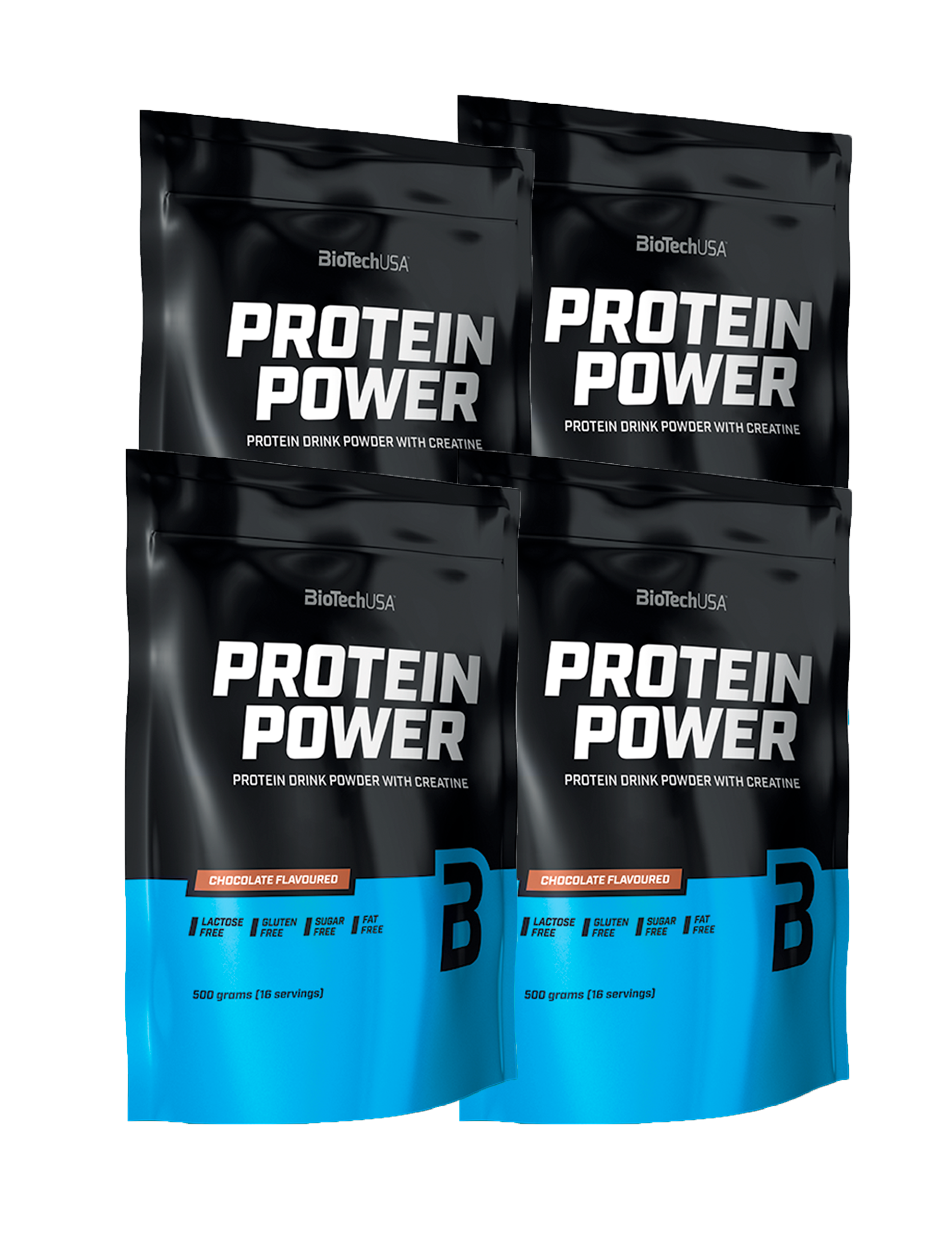 Protein Power (500g) (4 stk.)