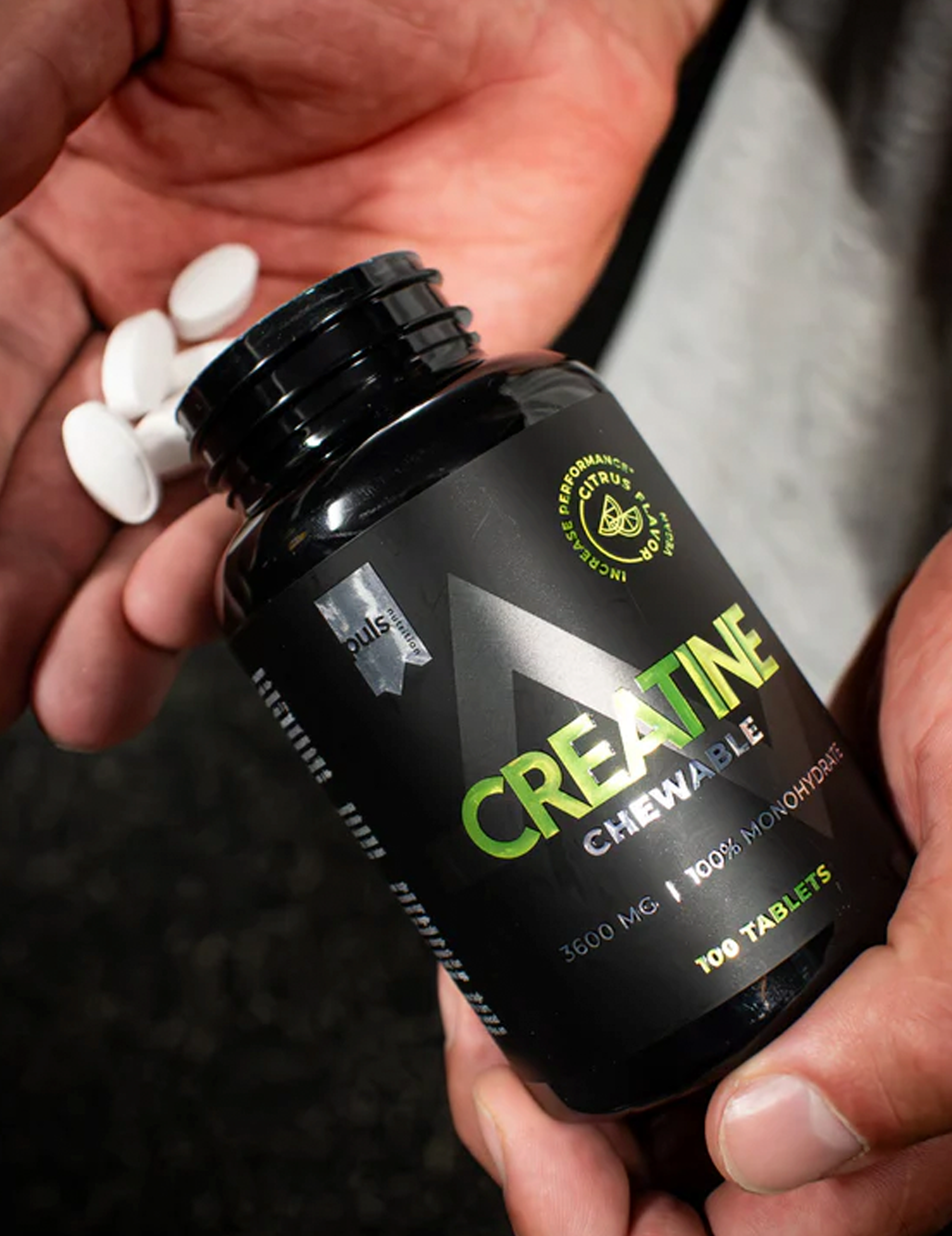 Chewable Creatine – Citrus (100tabletter)