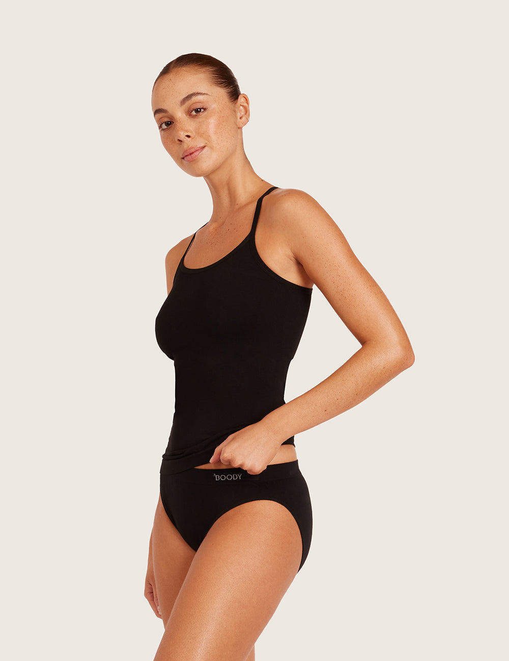 Basis Racerback Cami Top - Black