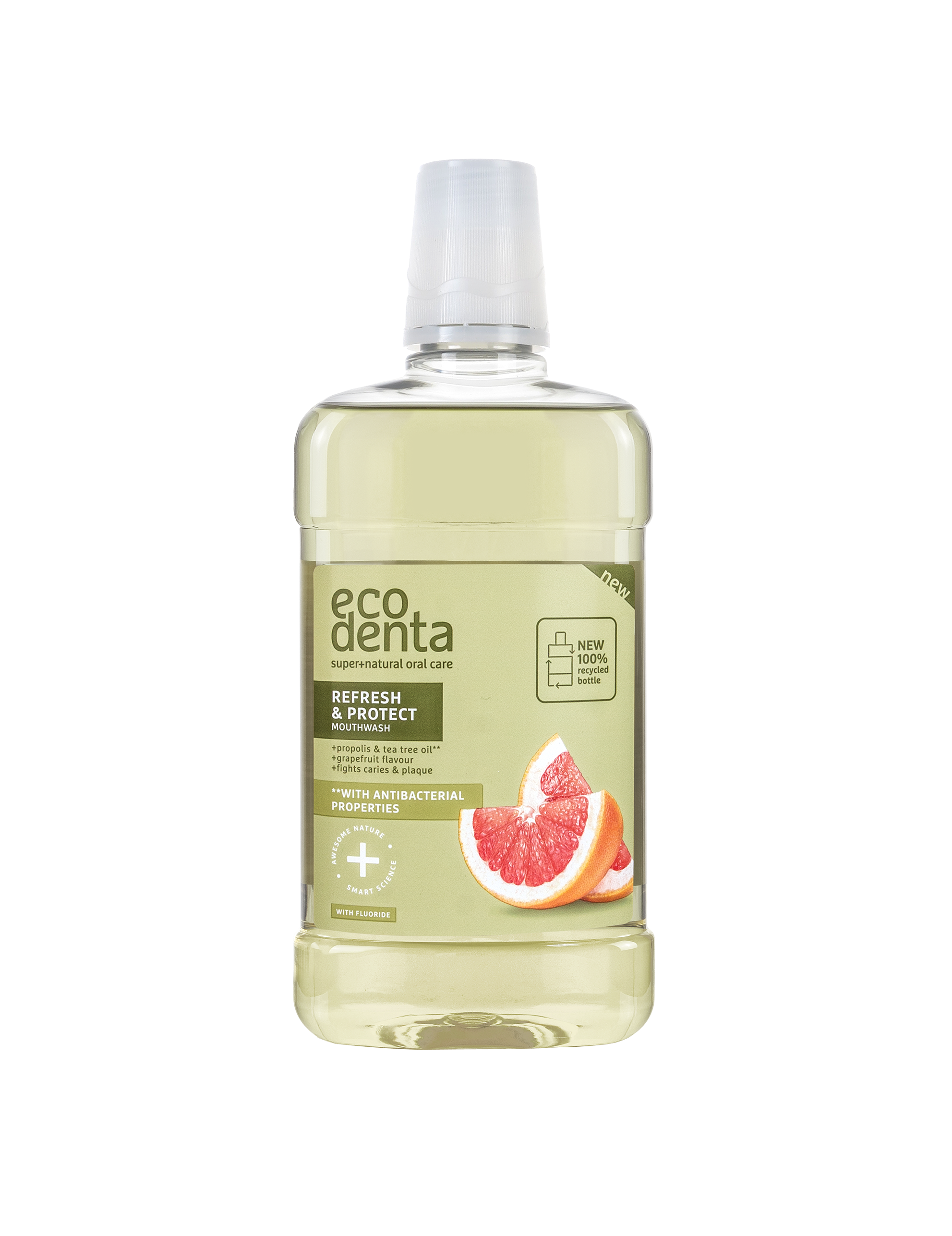 Refresh & Protect mouthwash with propolis and tea tree oil