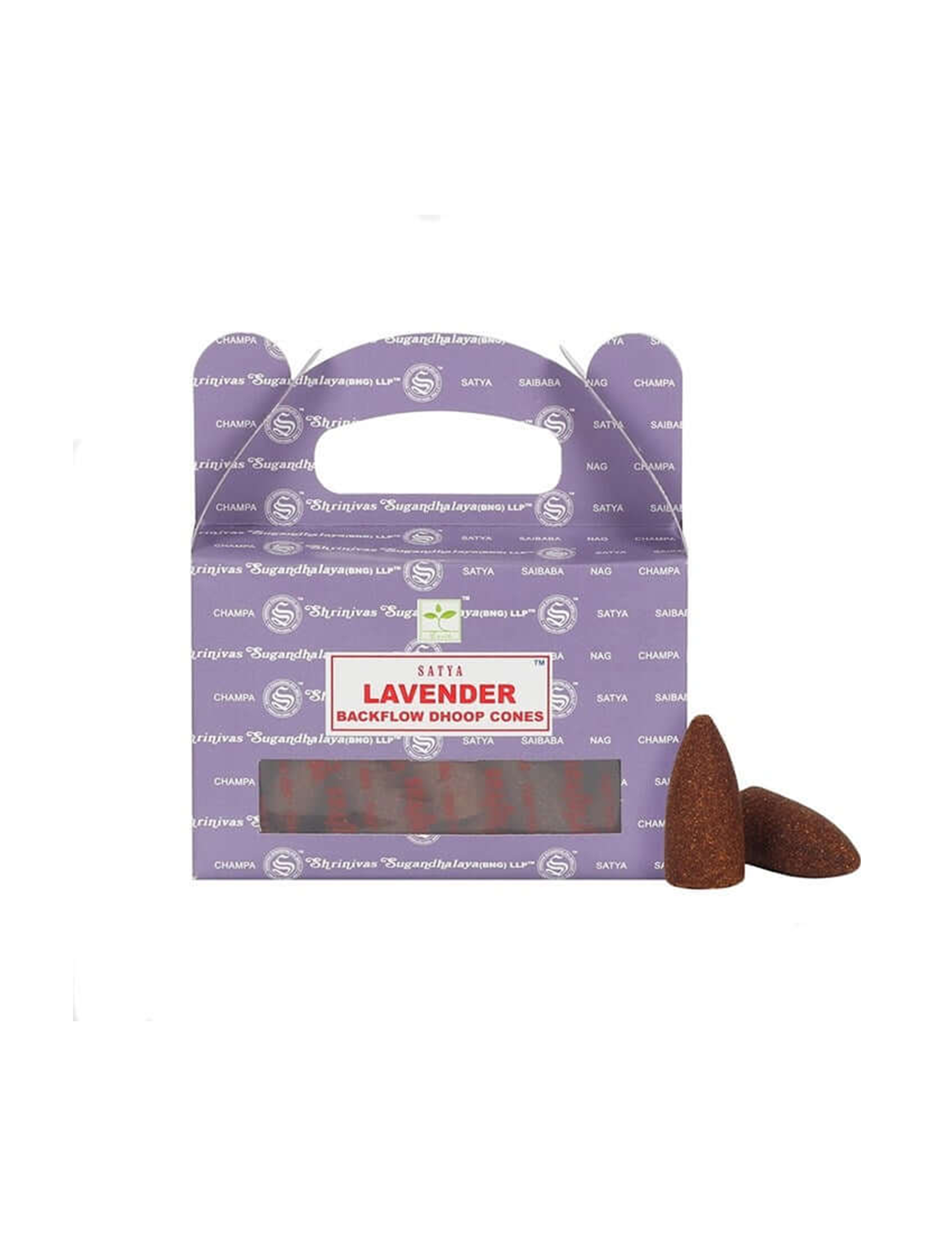 Backflow Dhoop Incense Cones - Lavender