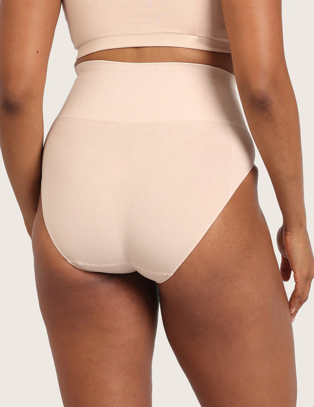 Shaper High Cut Full Briefs - Shell