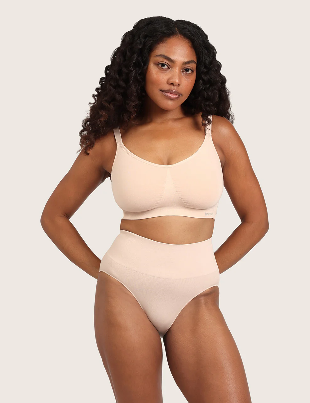 Shaper High Cut Full Briefs - Shell